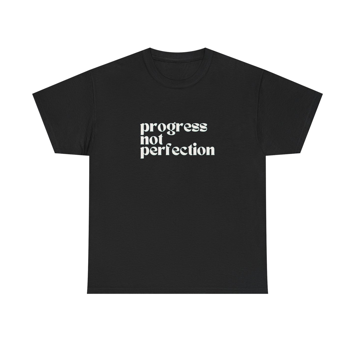 Progress Not Perfection Graphic T Shirt NEW ADULT Tee