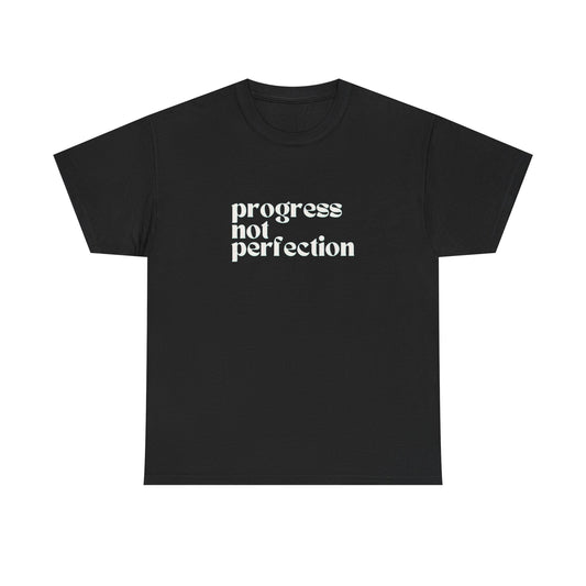 Progress Not Perfection Graphic T Shirt NEW ADULT Tee