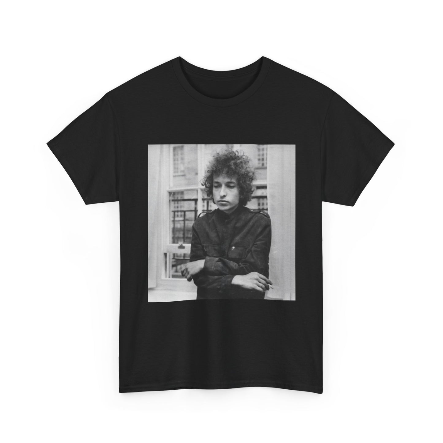 Bob Dylan T-shirt vintage classic rock art graphic Unisex Heavy Cotton Tee