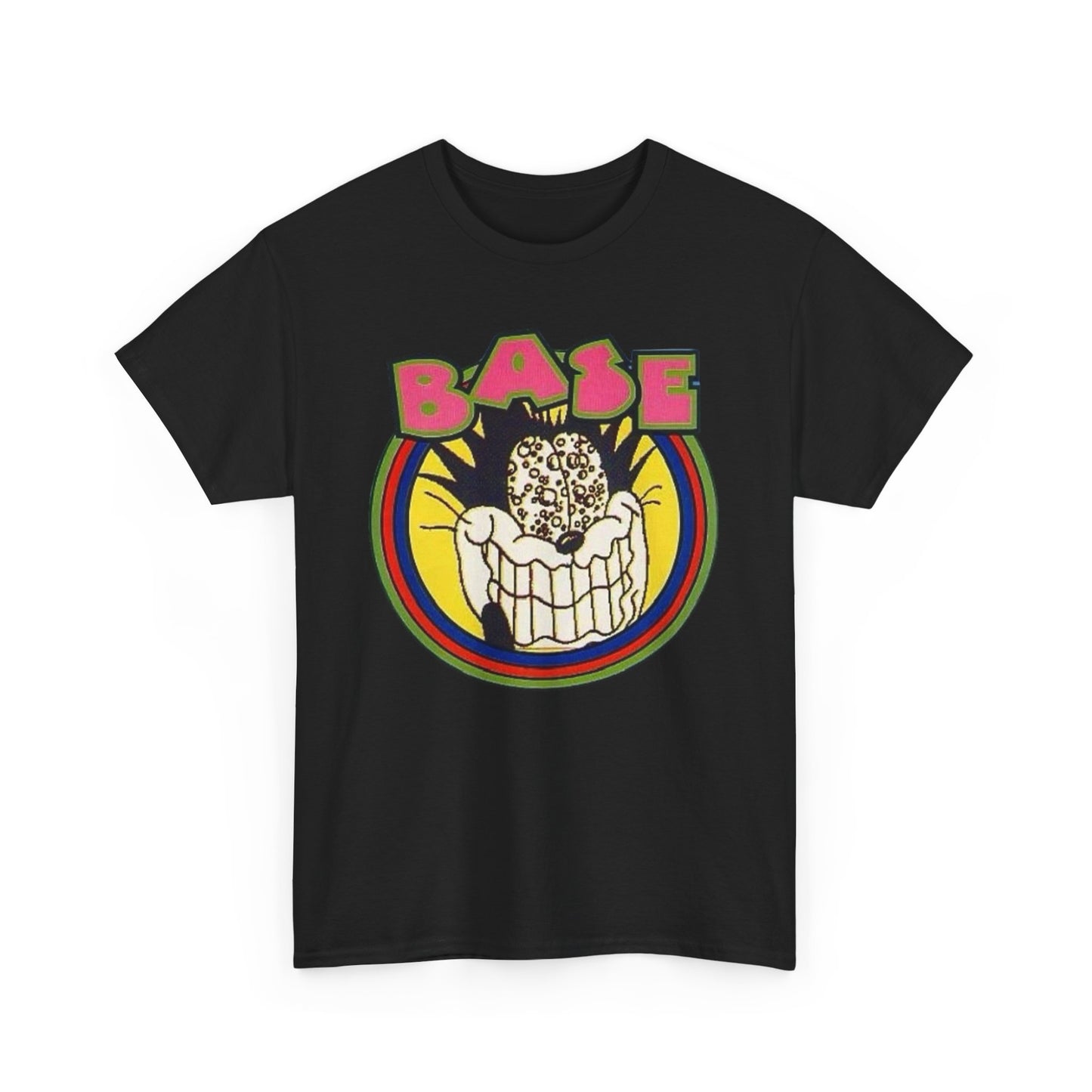 Base Kitty Funny Graphic T-Shirt Unisex Heavy Cotton Tee Gift