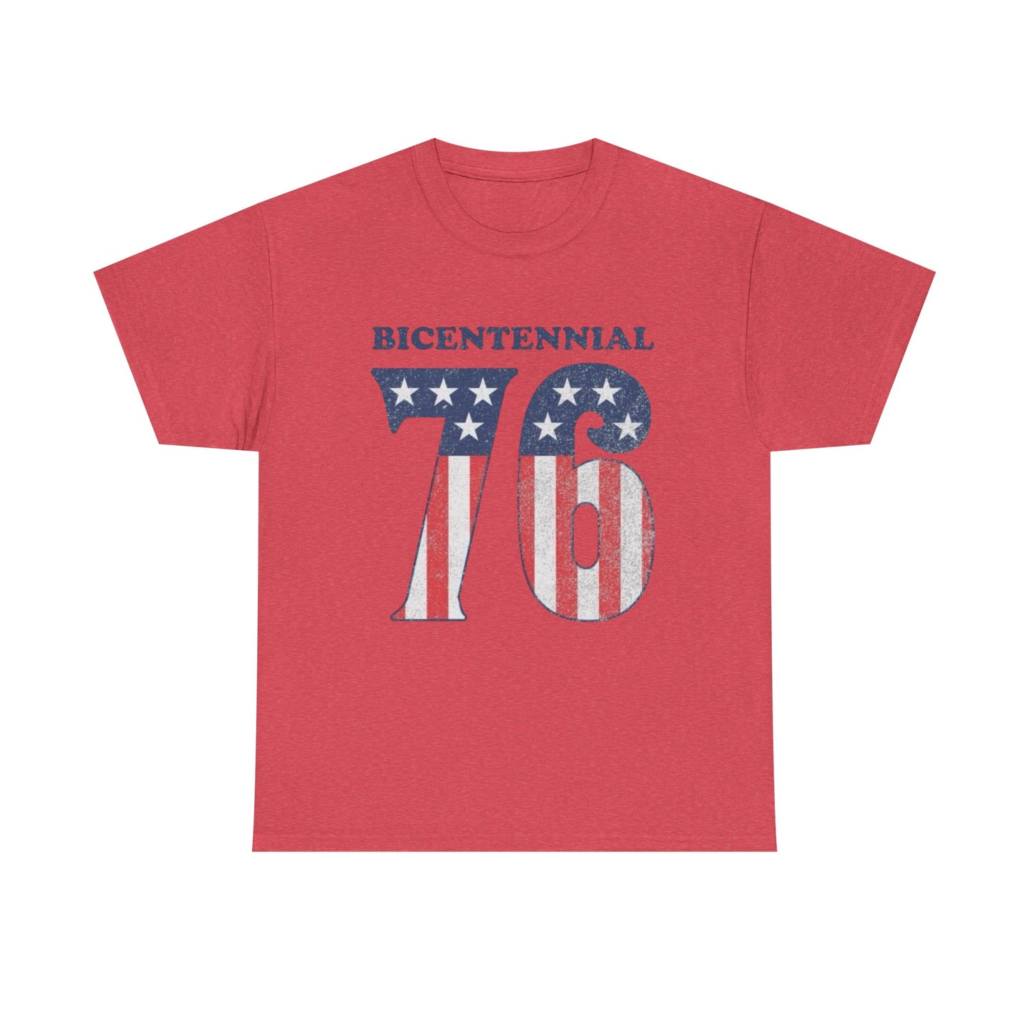 Bicentennial USA 76 Anniversary Graphic T Shirt Adult New Tee