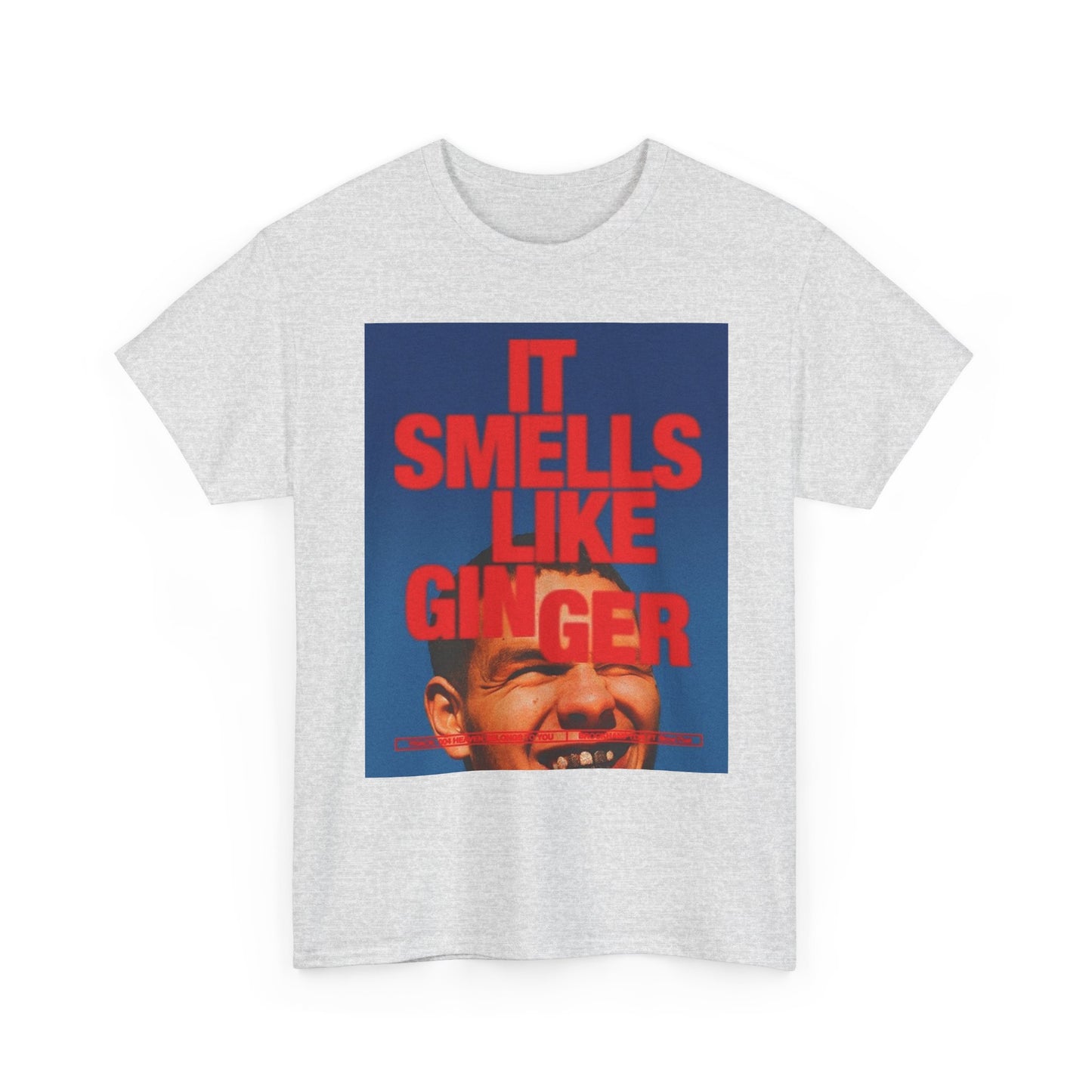 It Smells Like Ginger Graphic T Shirt Unisex Heavy Cotton Tee