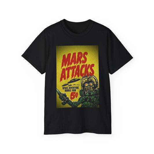 Mars attacks aliens vintage 90s space Unisex Ultra Cotton Tee