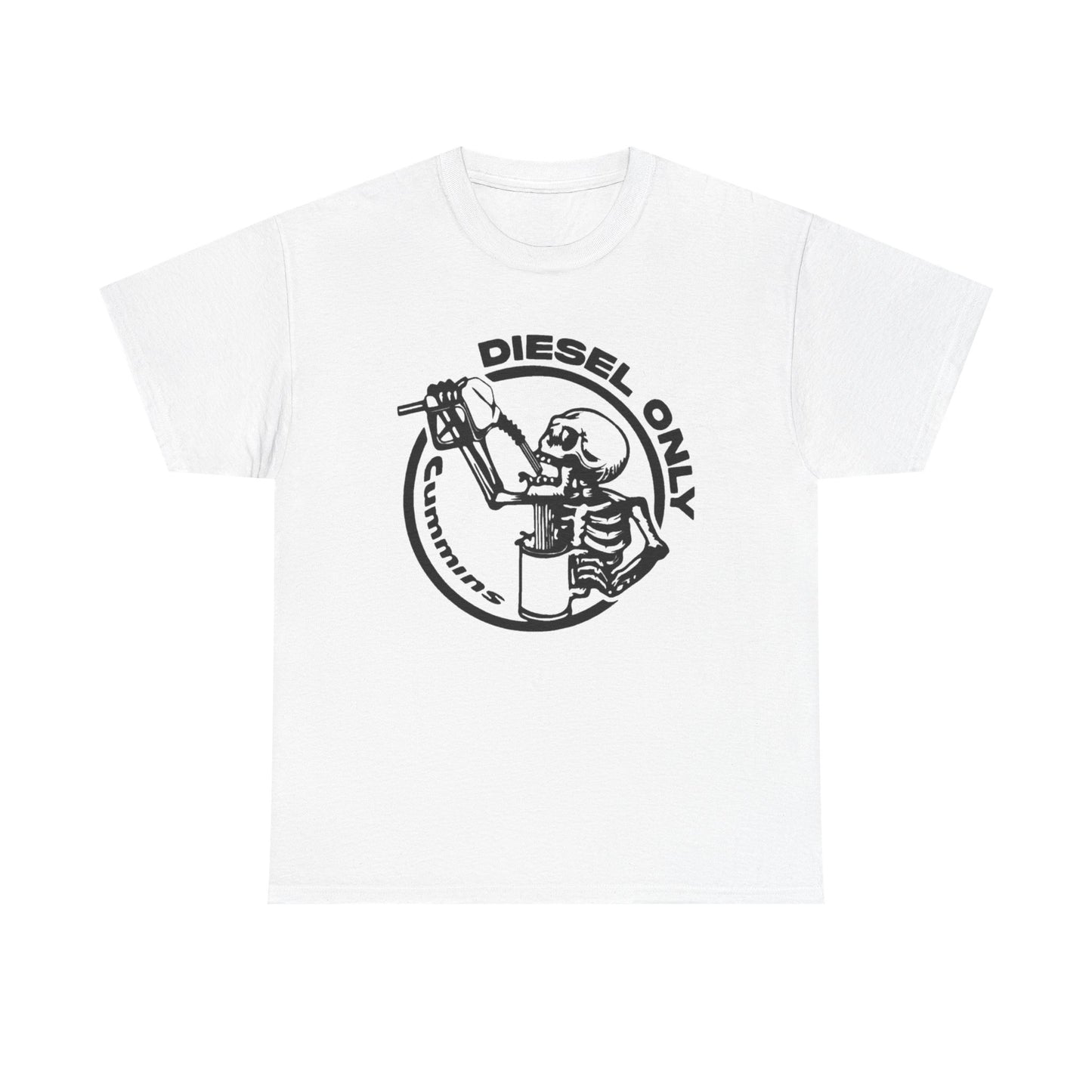 Diesel Only Cummins Graphic T Shirt Unisex Heavy Cotton Tee NEW