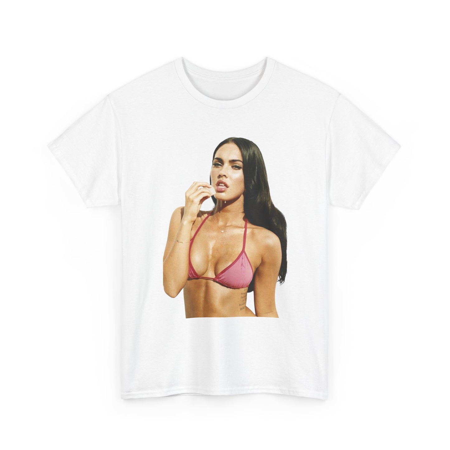 Megan Fox Graphic T-Shirt Unisex Heavy Cotton Tee NEW GIFT