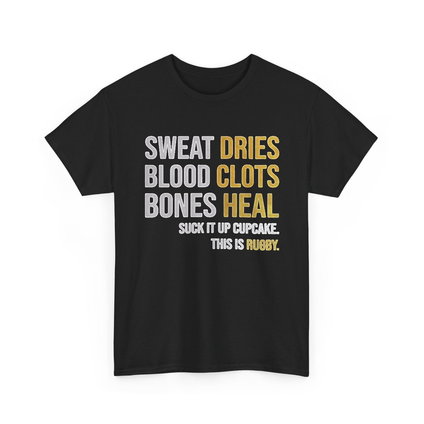 Rugby Graphic T Shirt Funny Football Club Sports Unisex Heavy Cotton Tee