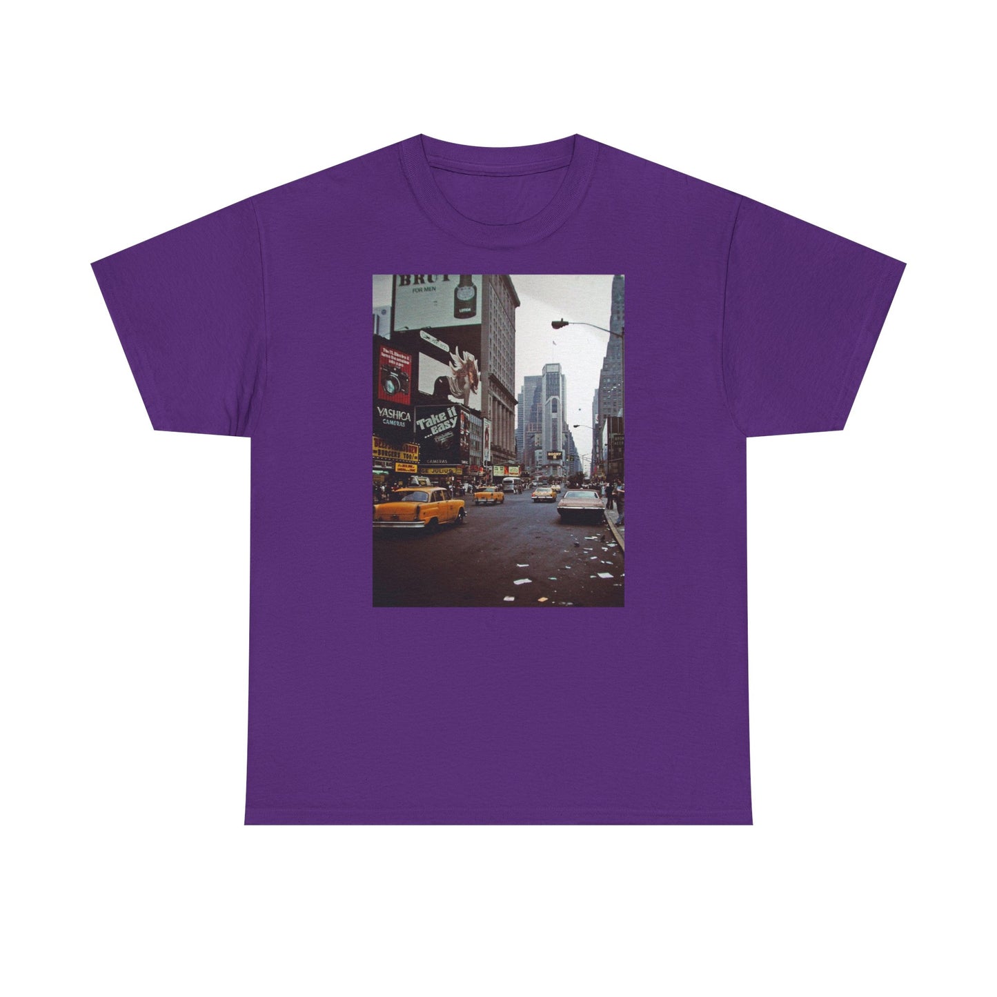 New York retro vintage supreme style Heavy Cotton Tee