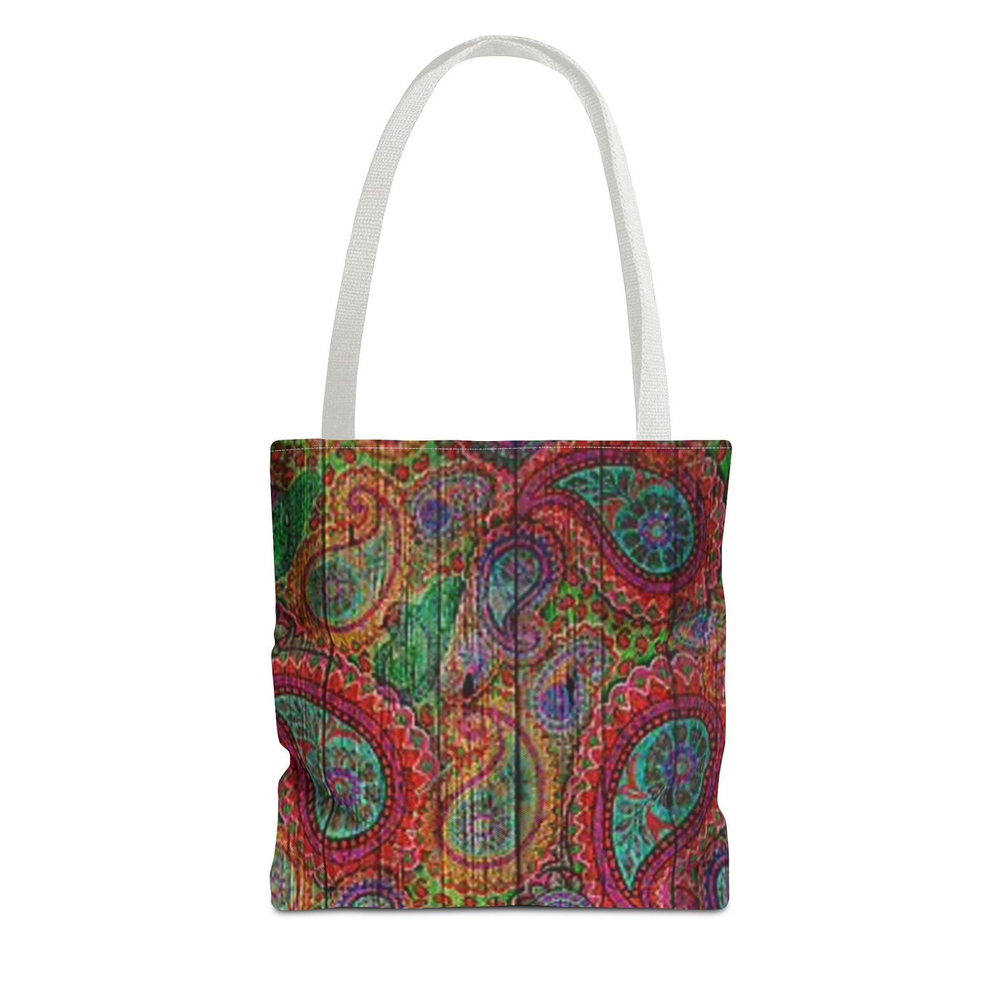 Red Multi Paisley  Color BRAND NEW MODERN Tote Bag (AOP)