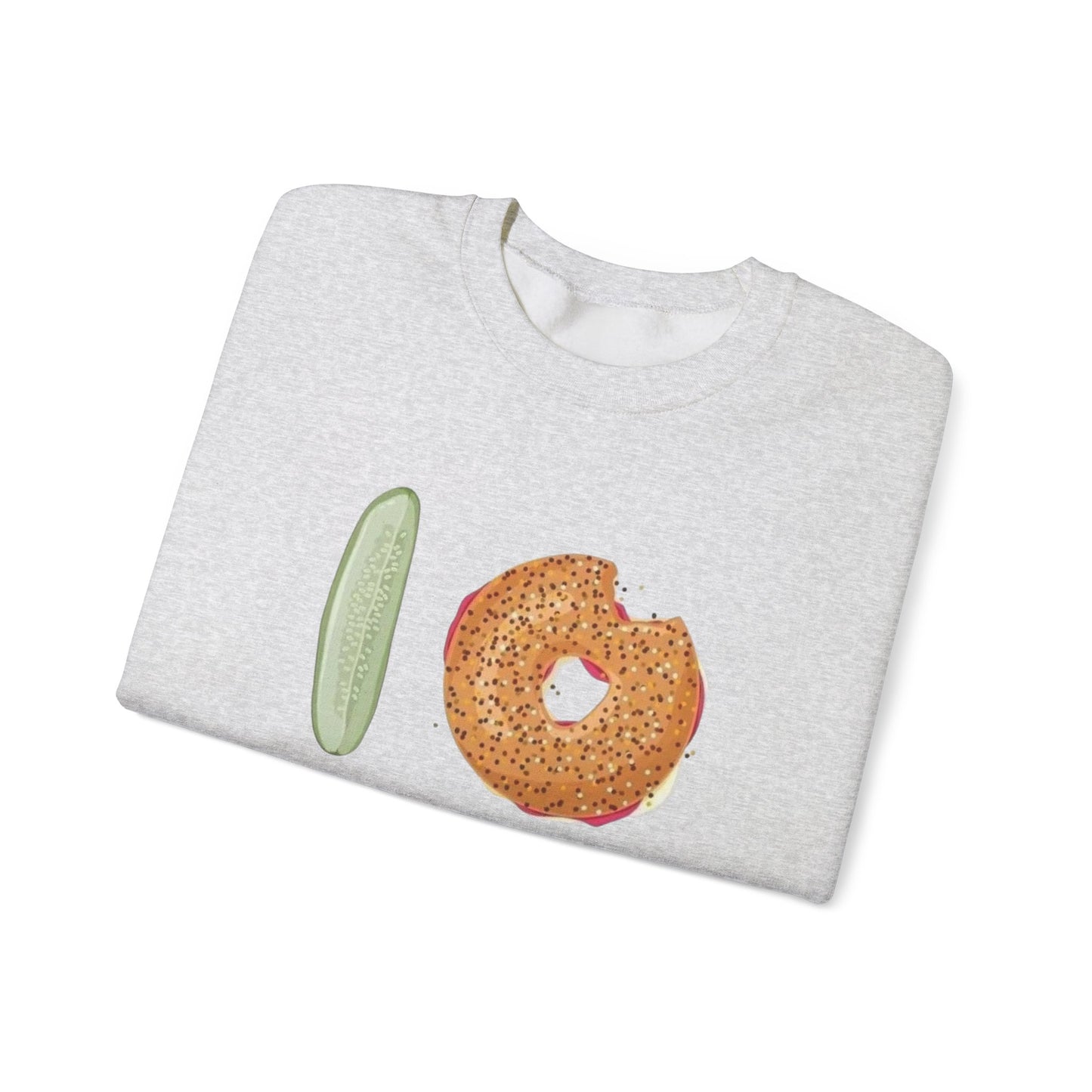 I Love New York Bagels Sweater NEW Unisex Heavy Blend™ Crewneck Sweatshirt