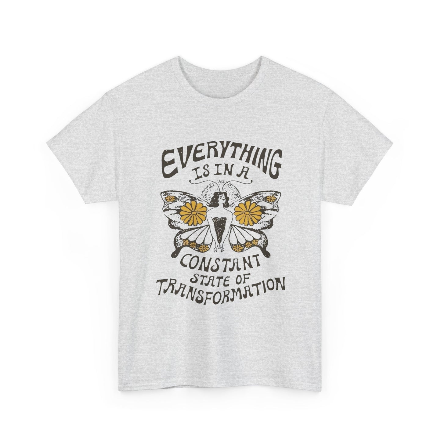 Butterfly Art Graphic T Shirt NEW ADULT Unisex Heavy Cotton Tee