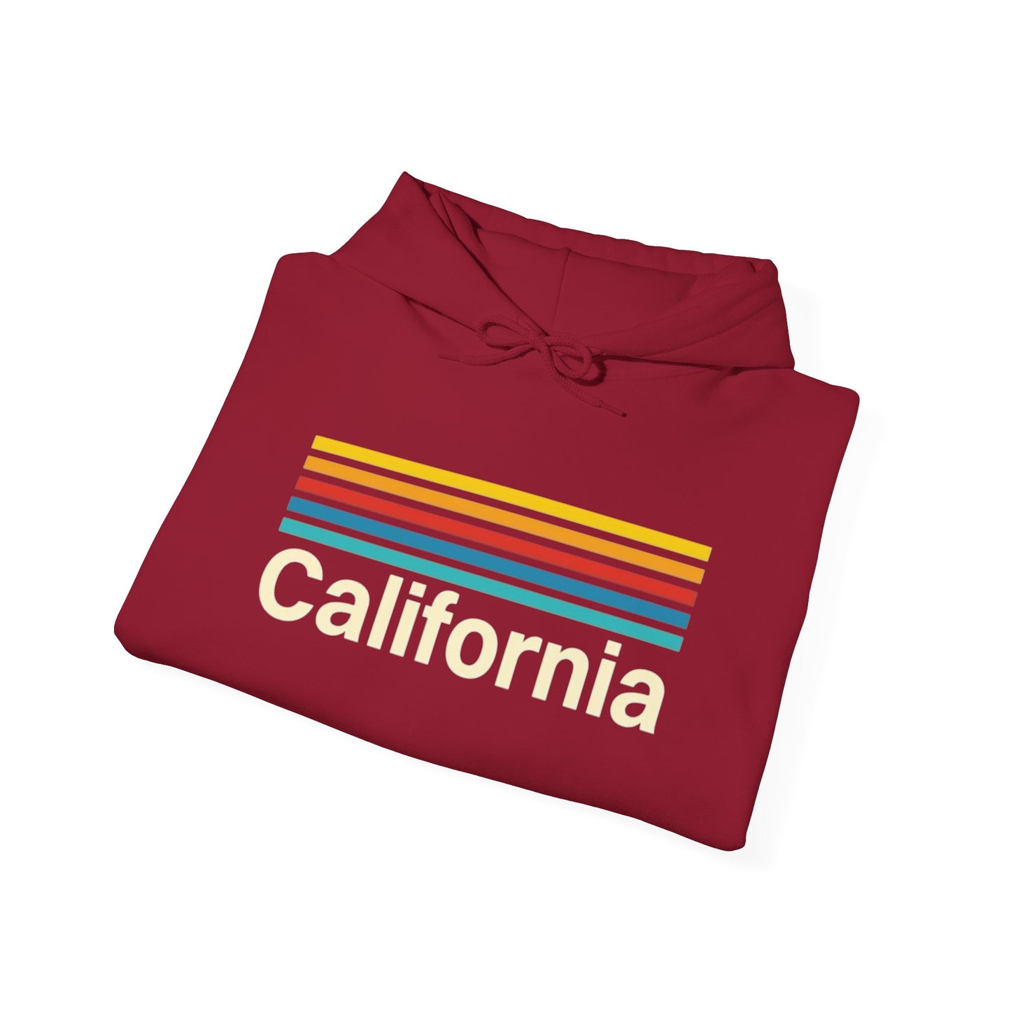 California State Graphic Hoodie Heavy Blend Sweatshirt NEW