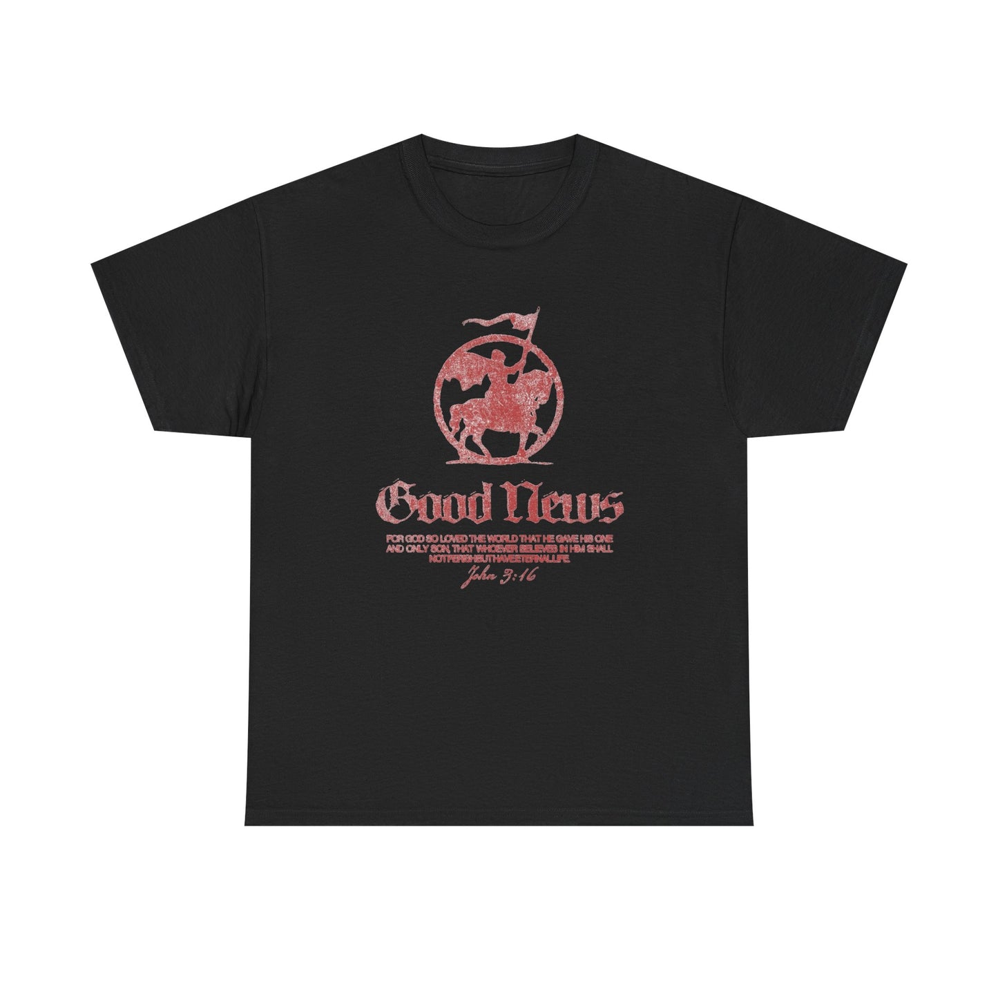 Good News Jesus Graphic T Shirt Unisex Heavy Cotton Tee