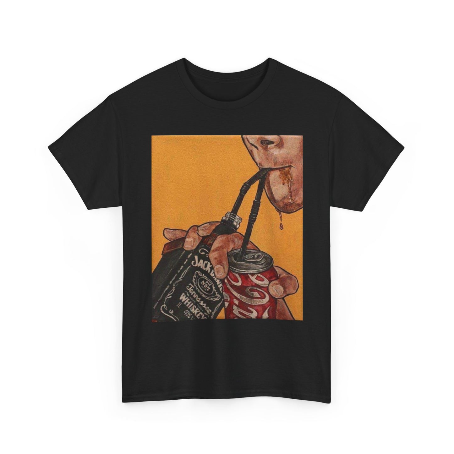 Jack And Coke Bar T Shirt Unisex Heavy Cotton Tee