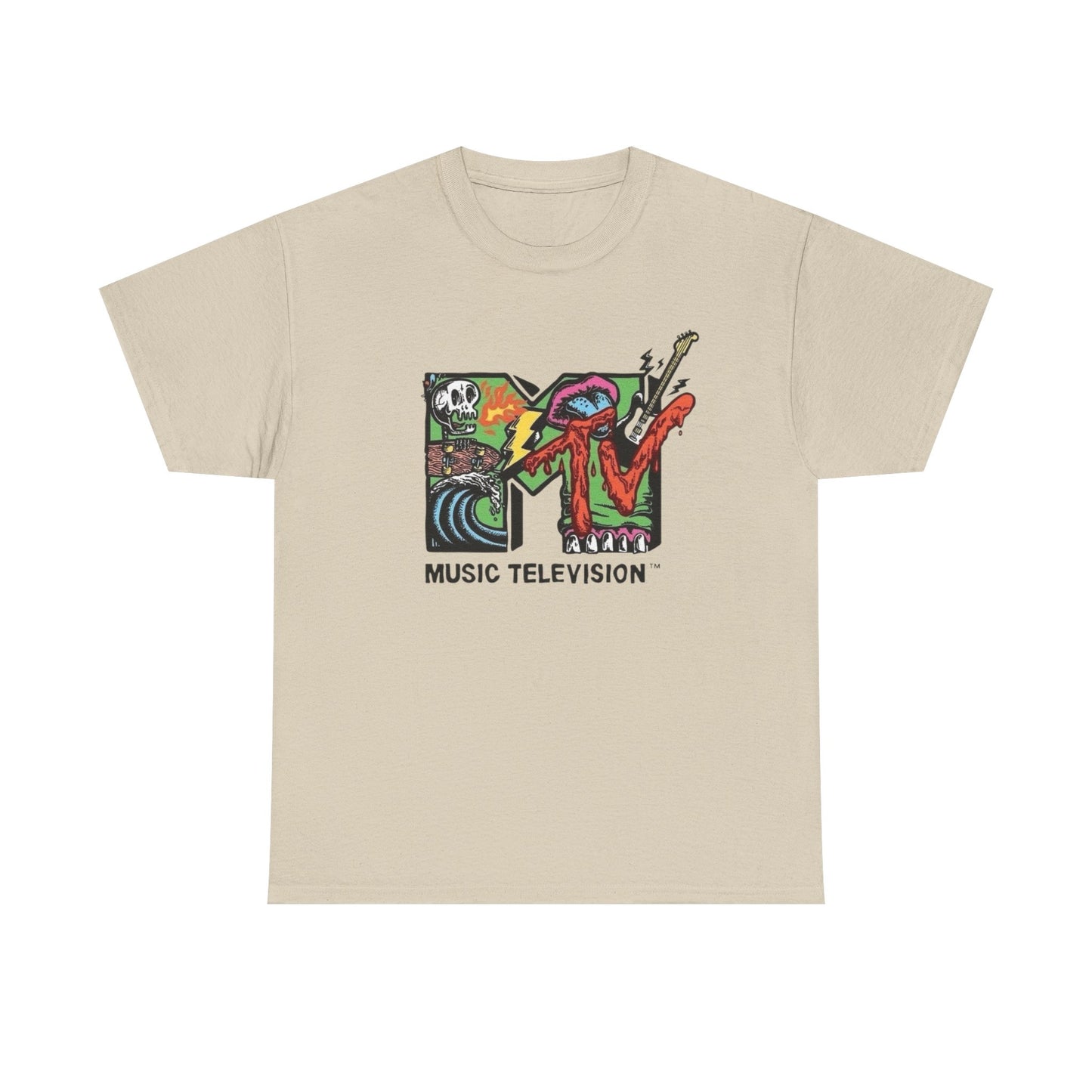 MTV Vintage Logo Graphic T Shirt NEW ADULT Tee