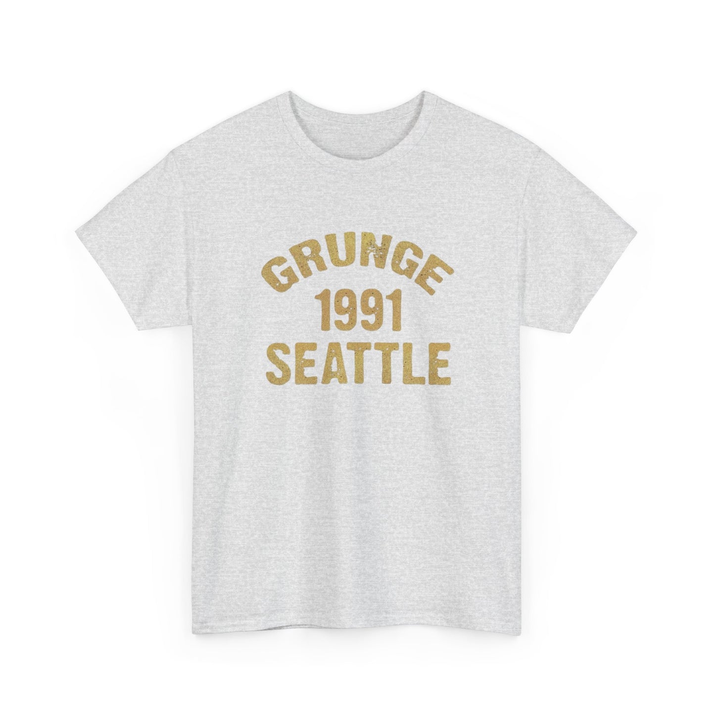 Grunge Seattle 90s Vintage Graphic T Shirt Unisex Heavy Cotton Tee