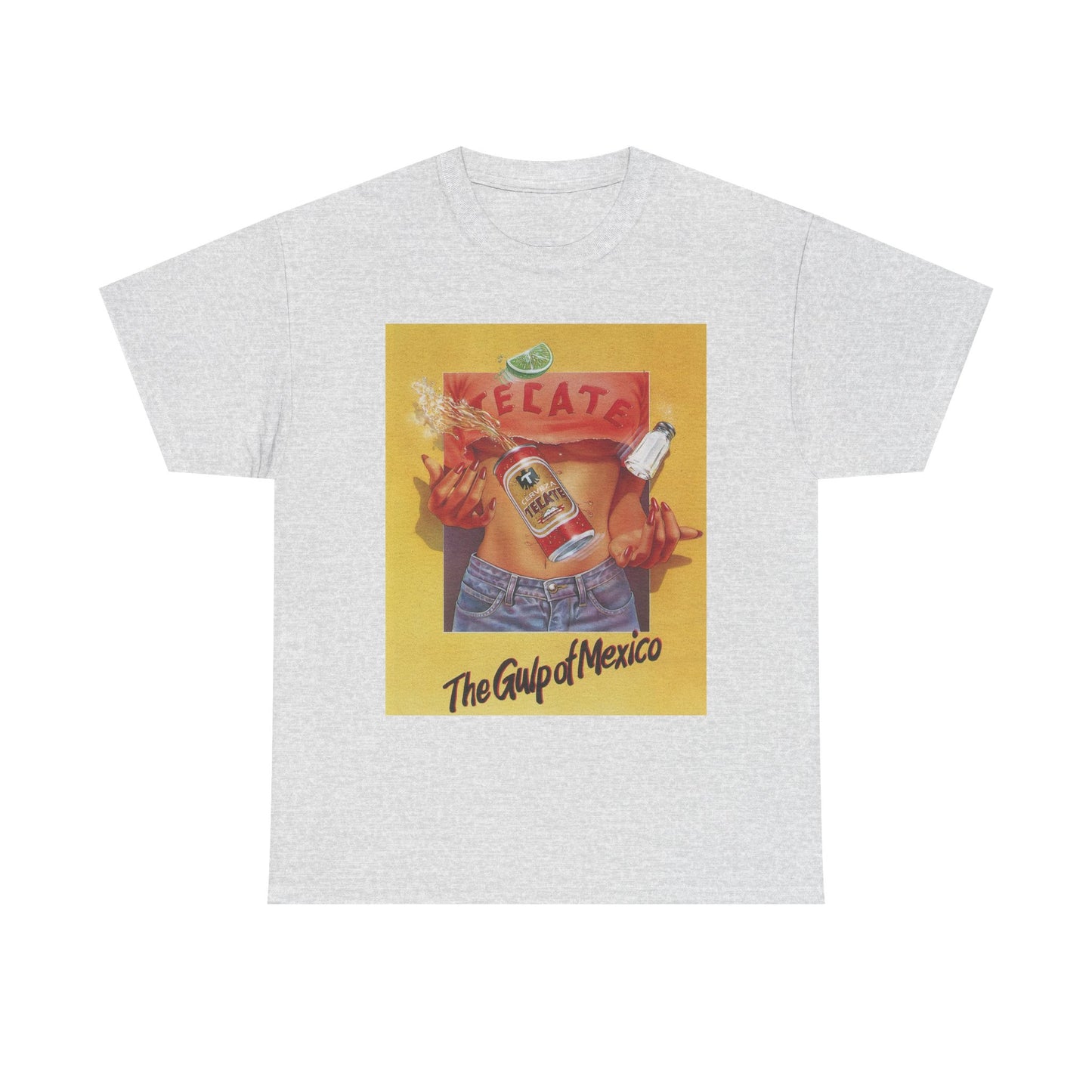 Tecate Beer Graphic T Shirt Vintage Mexican Beer Retro Unisex Heavy Cotton Tee