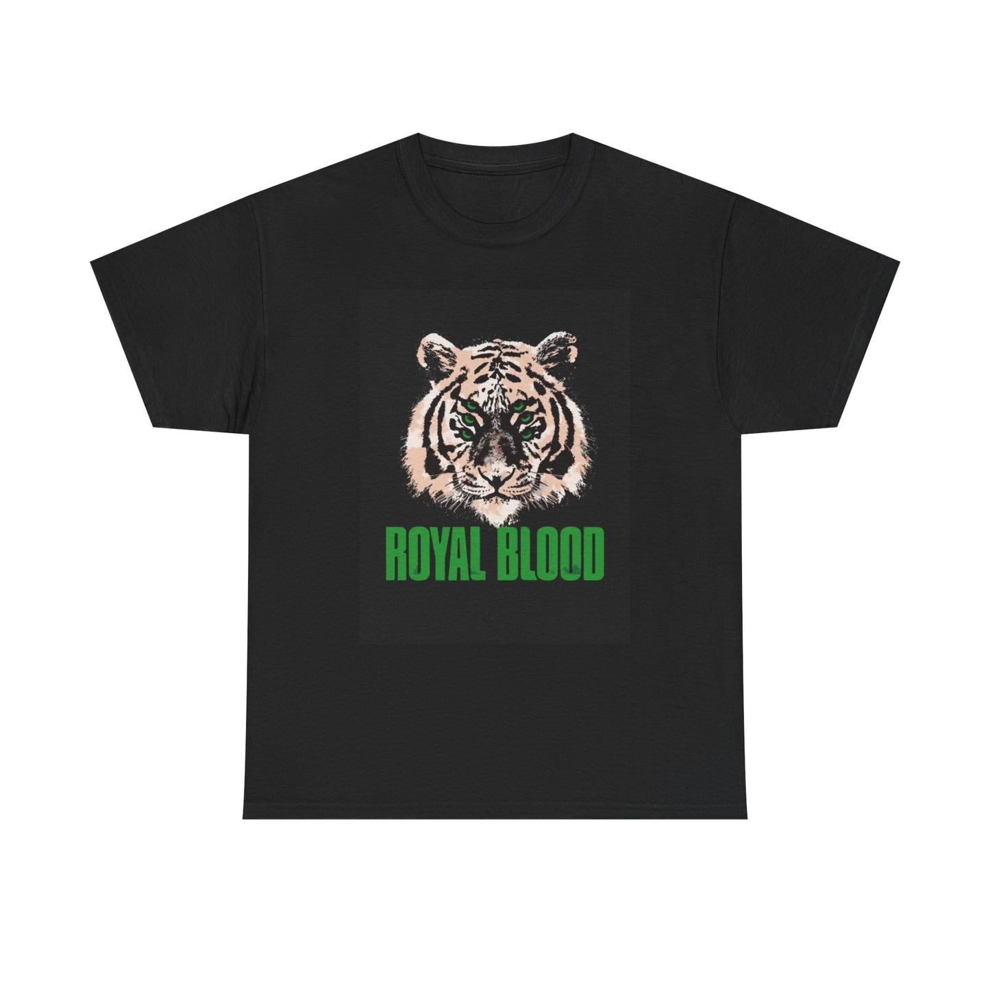 Royal Blood Tshirt Rock band Graphic Tiger Unisex Heavy Cotton Tee Vintage art