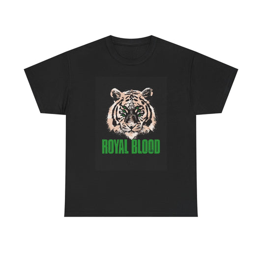 Royal Blood Tshirt Rock band Graphic Tiger Unisex Heavy Cotton Tee Vintage art