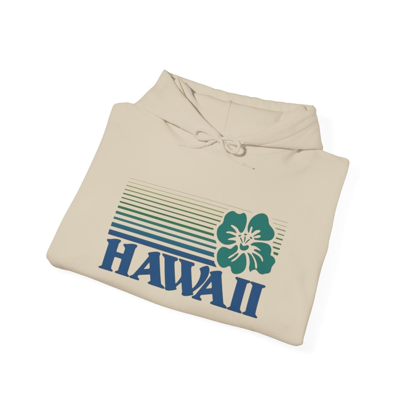 Hawaii Surfing Graphic Hoodie Unisex Heavy Blend™ Hooded Sweatshirt