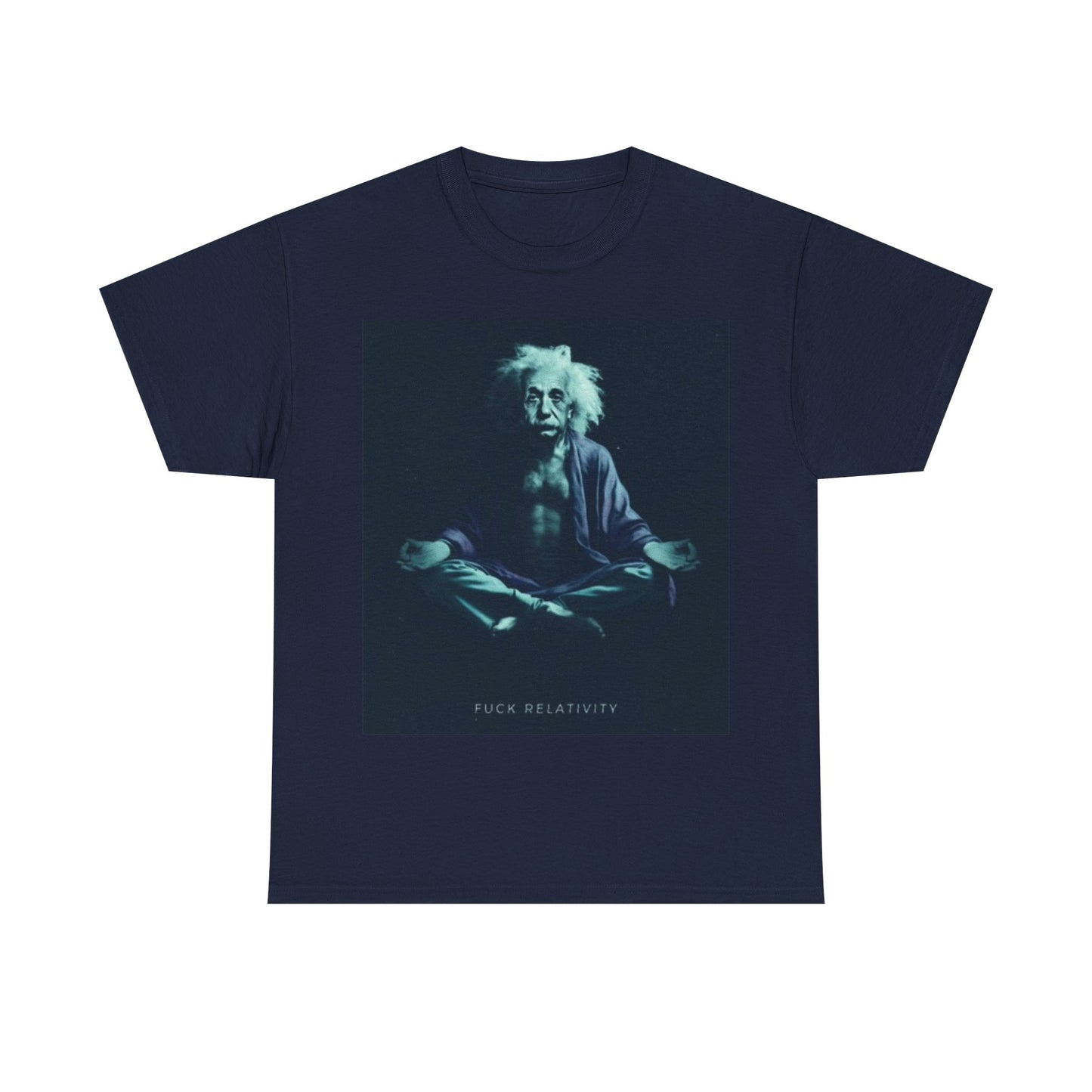 Albert Einstein Shirt Funny Theory Of Relativity Unisex Heavy Cotton Tee
