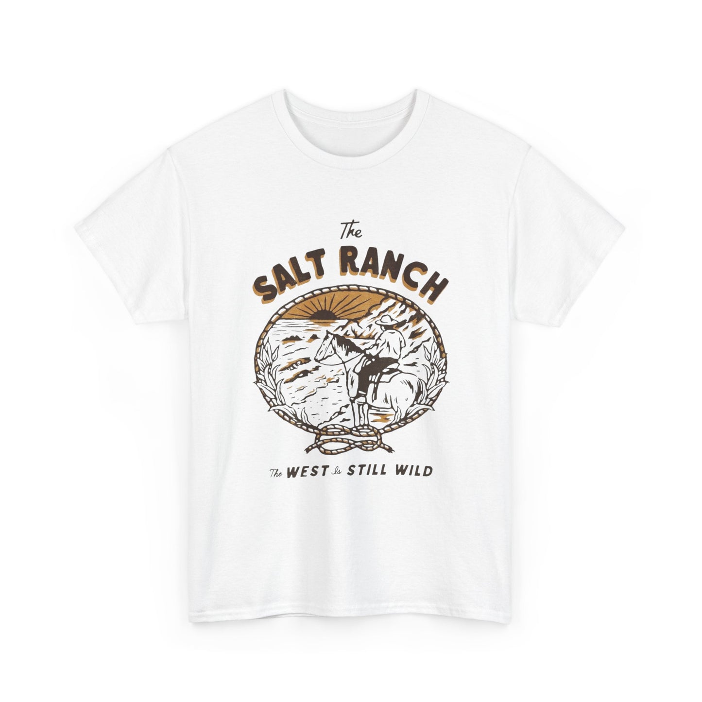 The West Is Still Wild Graphic T Shirt Unisex Heavy Cotton Tee