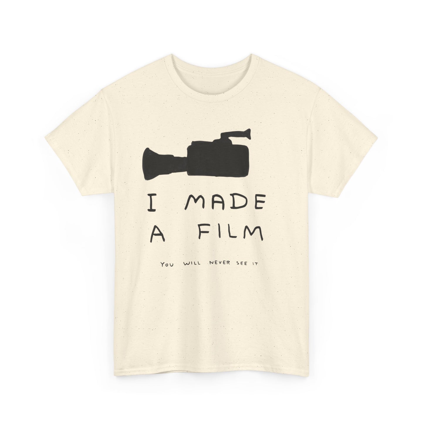 I Made A Film Funny T Shirt Graphic Unisex Heavy Cotton Tee NEW GIFT