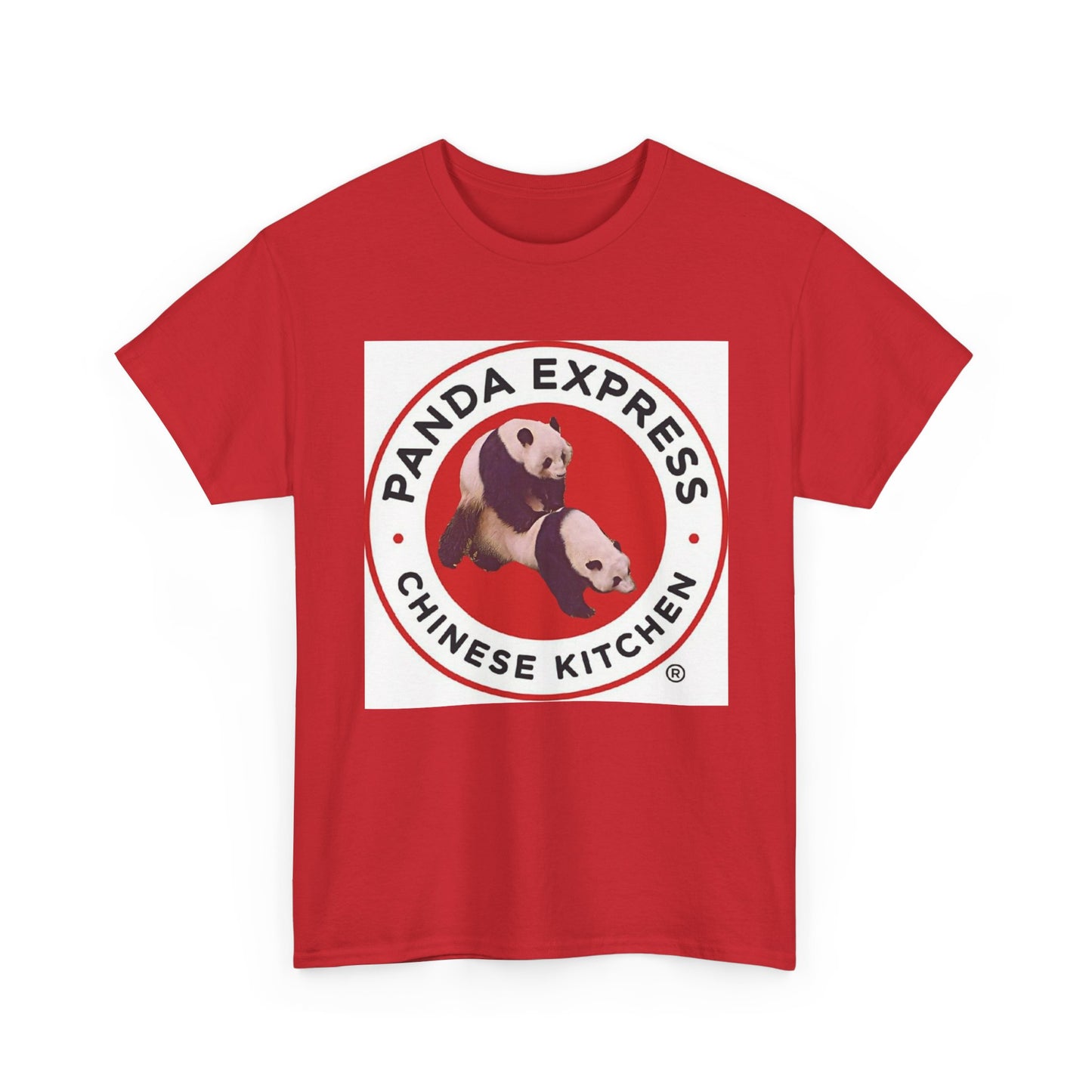 Panda Express Chinese food funny graphic food truck Unisex Heavy Cotton Tee