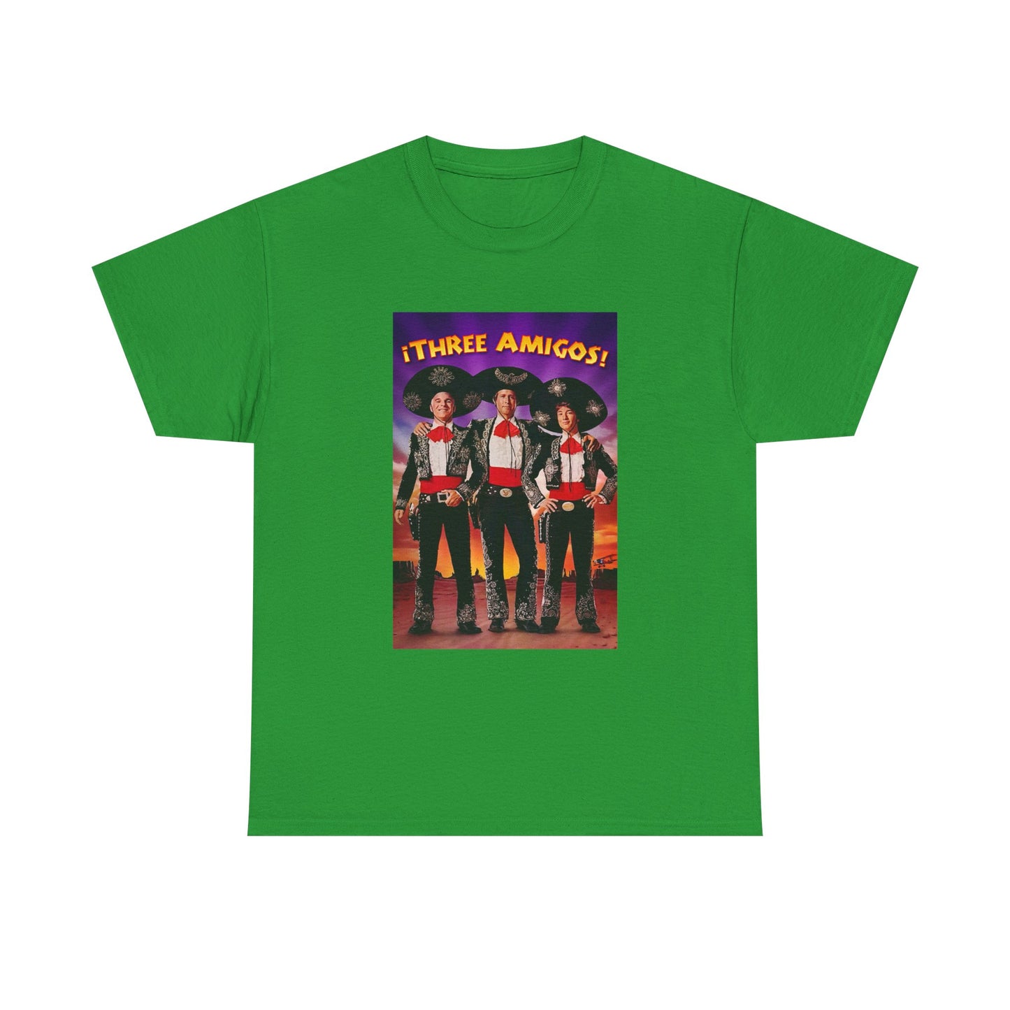 Three Amigos Tshirt Steve Martin Graphic Vintage Comedy Unisex Heavy Cotton Tee