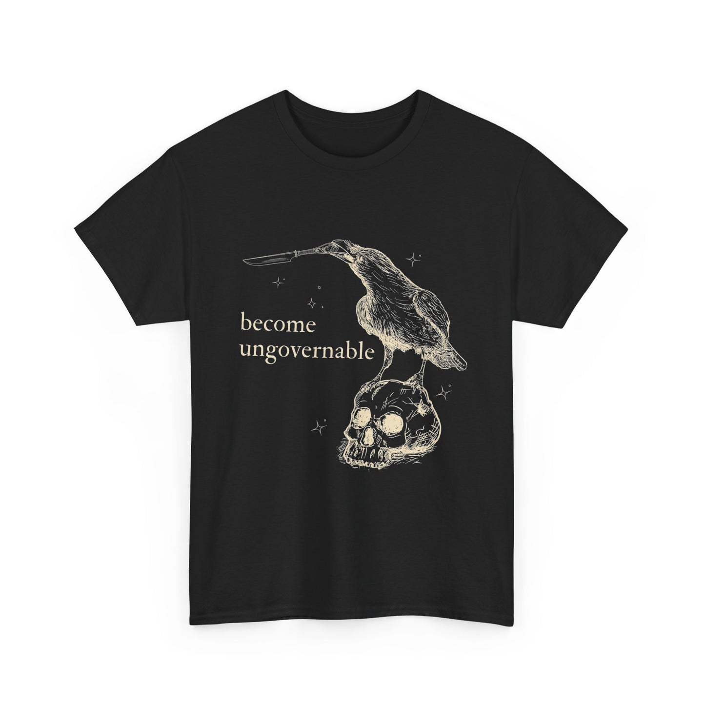 Become Ungovernable Graphic T Shirt NEW ADULT TEE VINTAGE