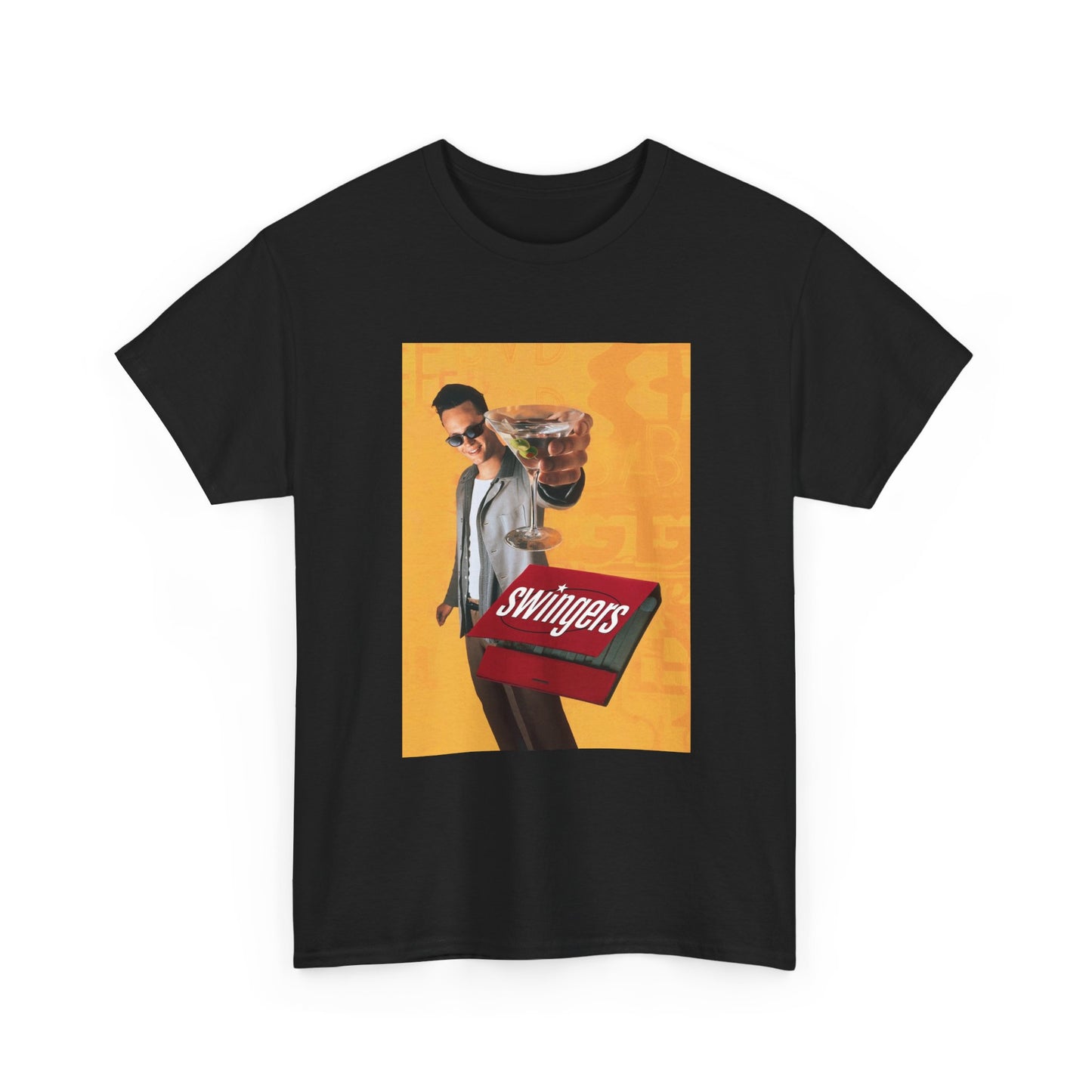Swingers Poster T Shirt Vintage 90s Movie Retro Unisex Heavy Cotton Tee