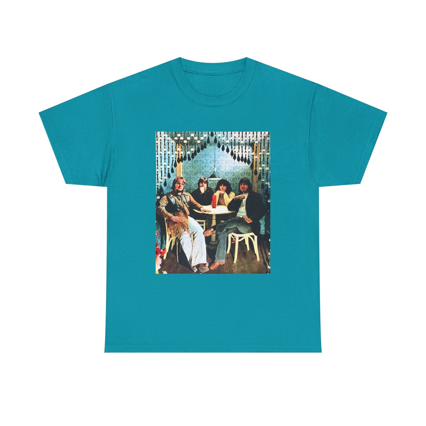 The guess who T-shirt vintage classic rock nostalgia Unisex Heavy Cotton Tee