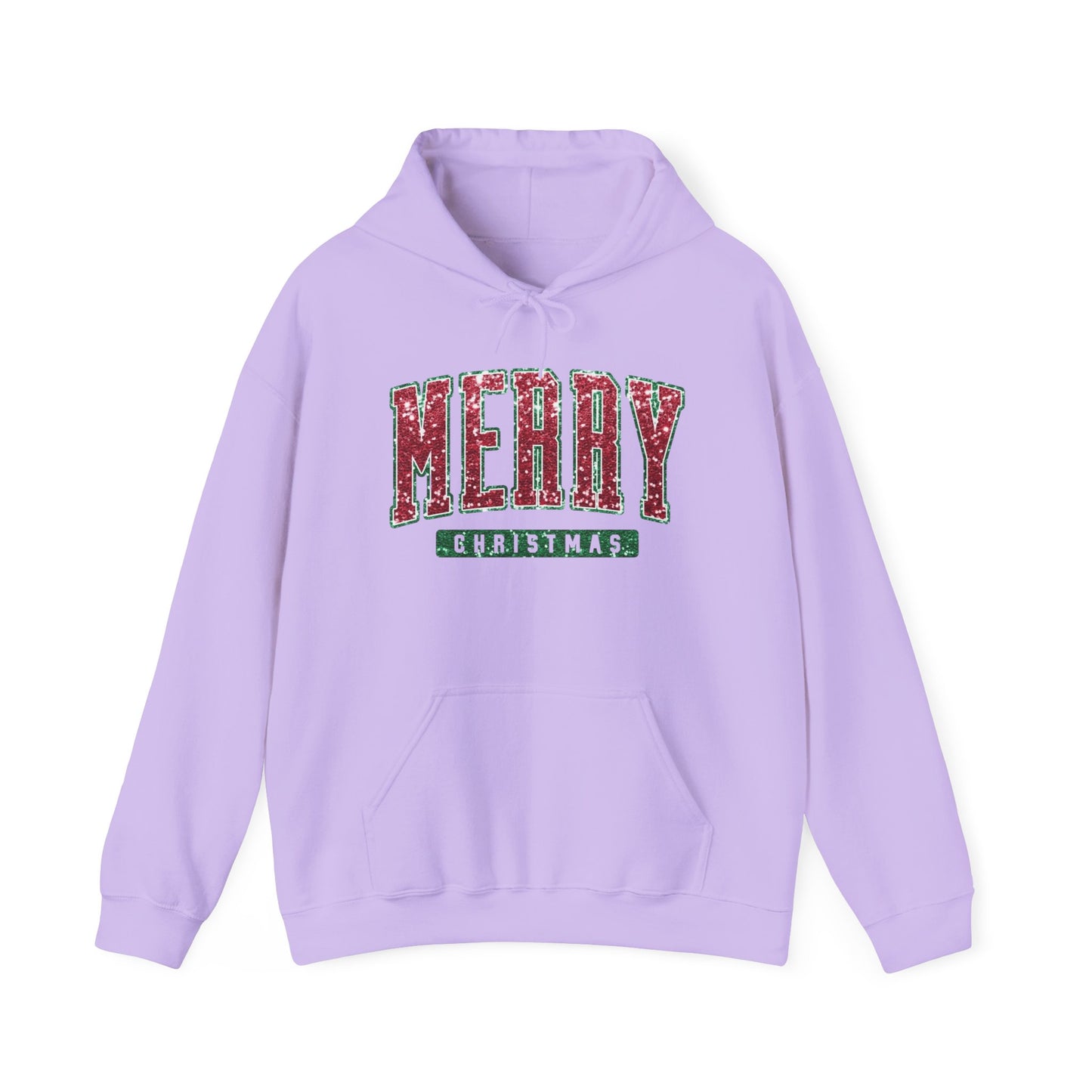 Merry Christmas Festive Graphic Hoodie Unisex Heavy Blend™ Hooded Sweatshirt NEW
