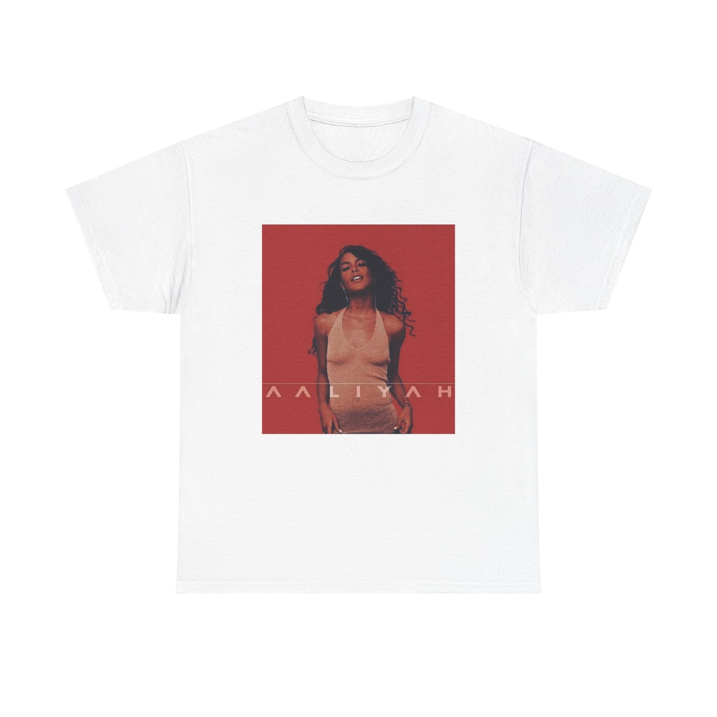 Aaliyah Tshirt Retro Poster 90s Vintage Unisex Heavy Cotton Tee