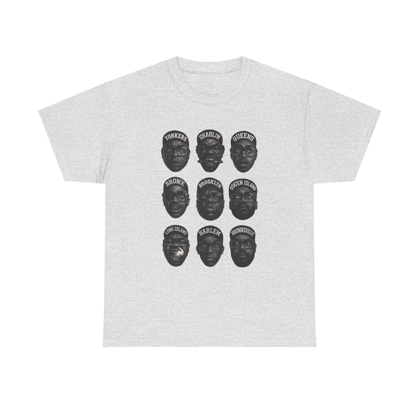 New York Hip Hop Legends Graphic T Shirt NEW Unisex Heavy Cotton Tee