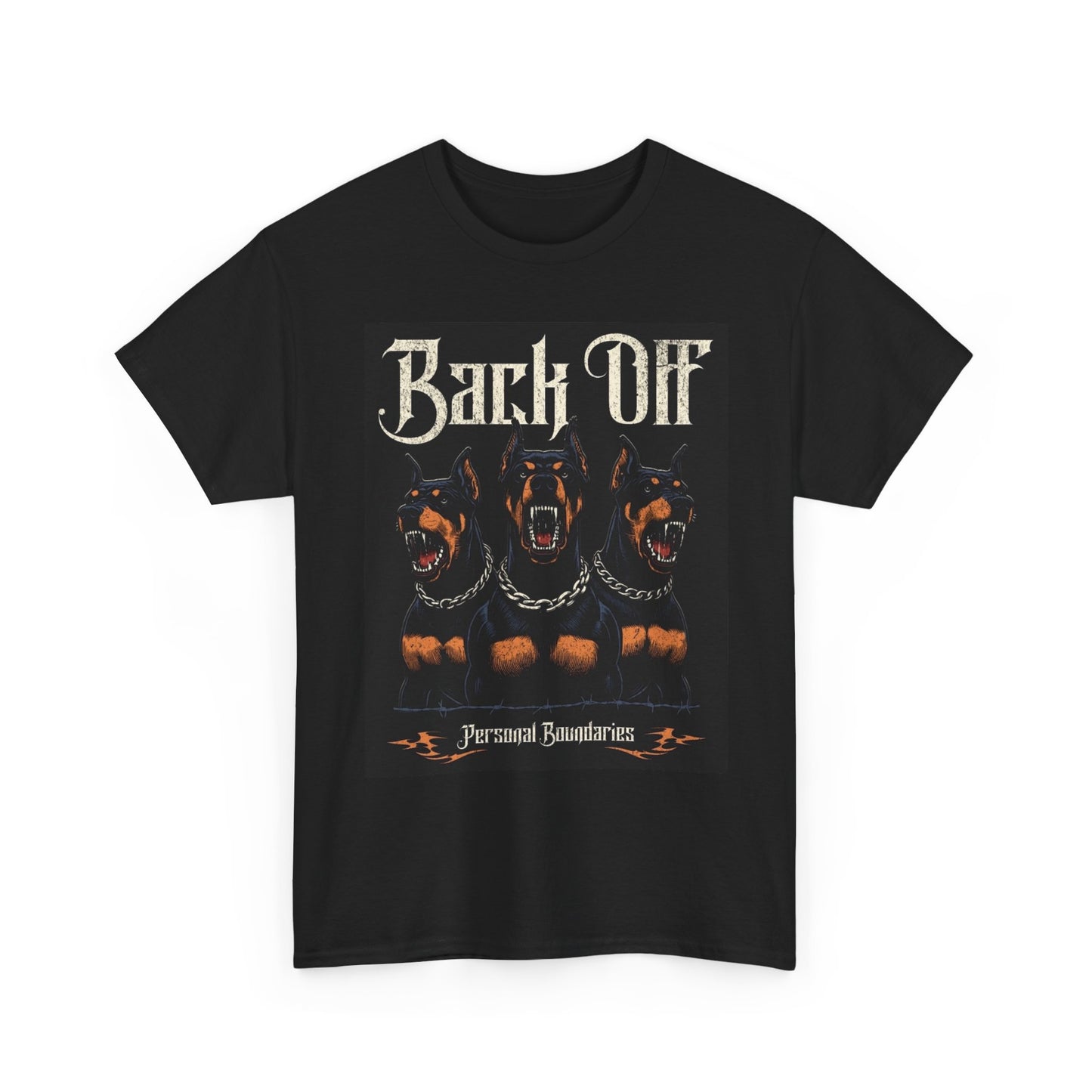 Backoff Graphic T Shirt Street Wear Apparel Unisex Heavy Cotton Tee