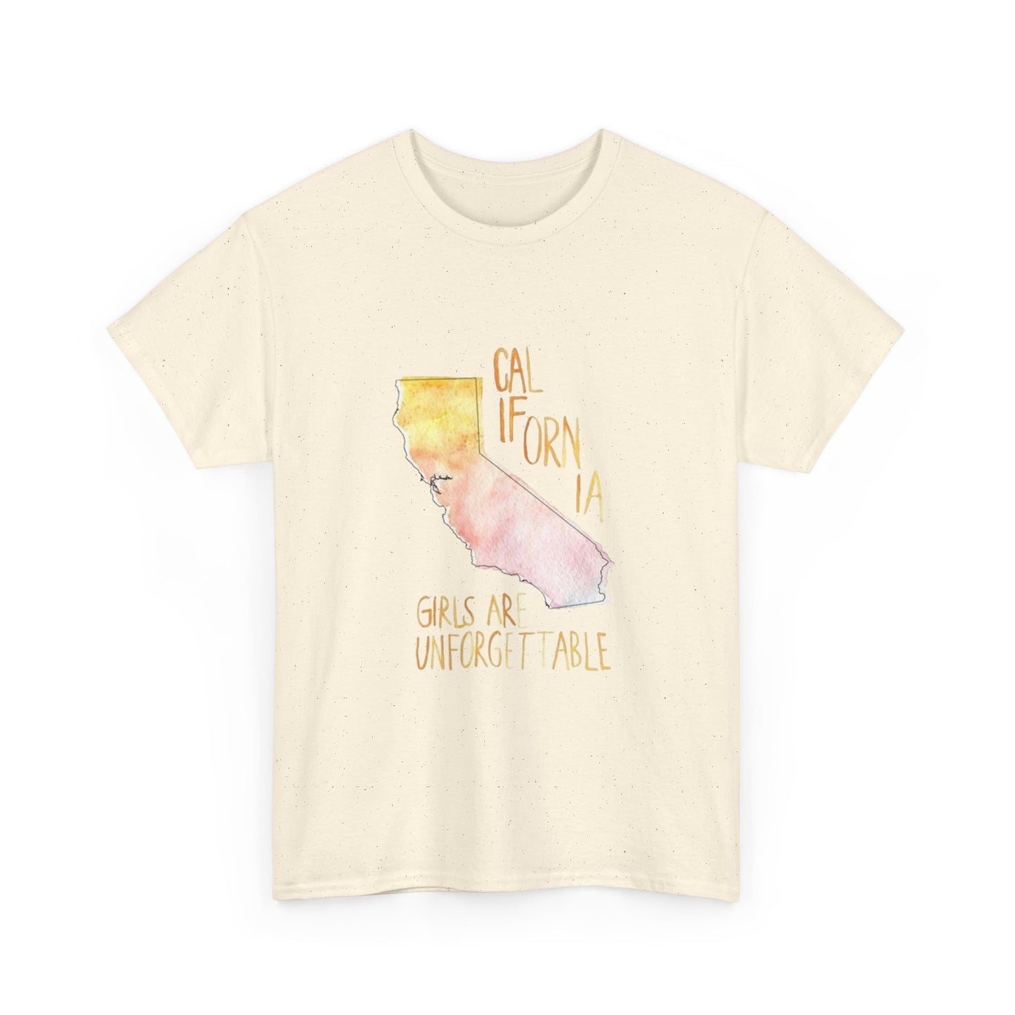 California Girls Retro Vintage Graphic T Shirt Unisex Heavy Cotton Tee