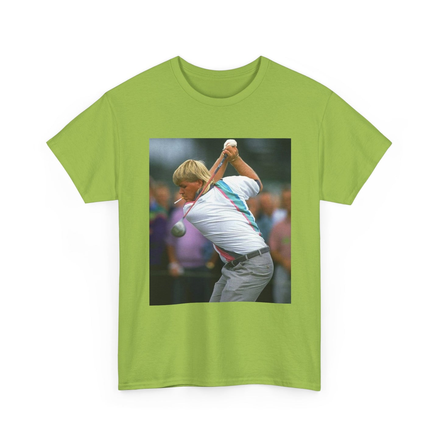 John Daly TShirt Masters golf club Tiger woods Vintage Unisex Heavy Cotton Tee
