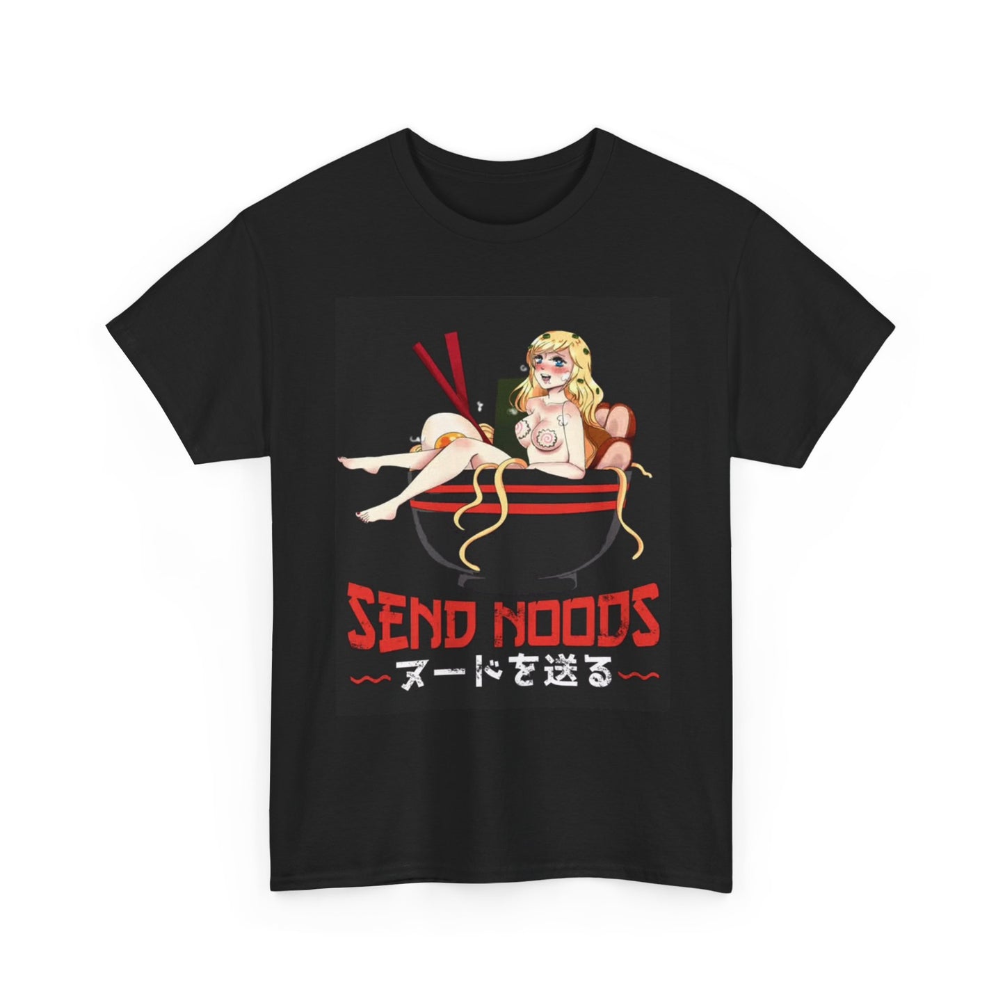 Waifu Anime T-shirt Girl Graphic Cartoon Retro Gaming Unisex Heavy Tee Gamer 41