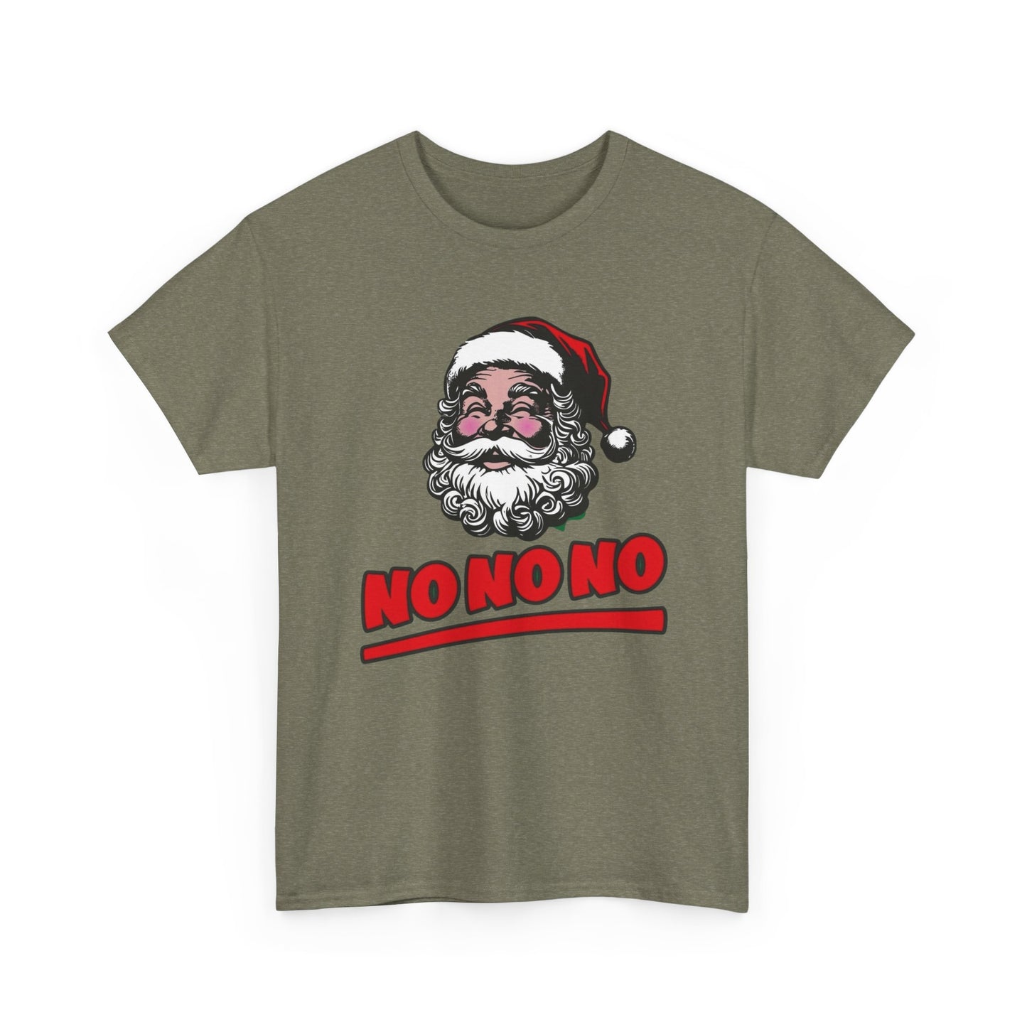 Funny Santa Jokes Graphic T Shirt NEW Unisex Heavy Cotton Tee