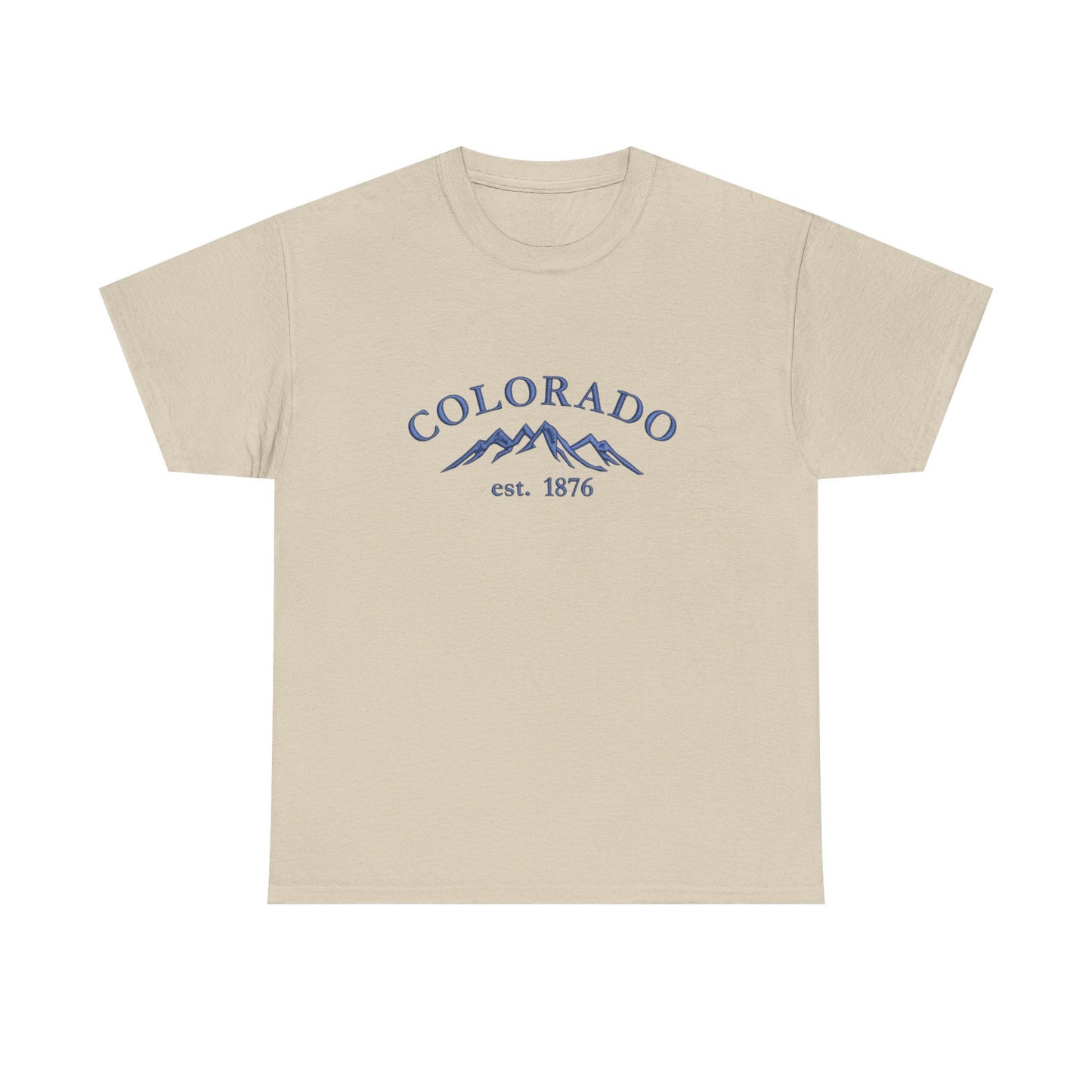 Colorado Rockies Graphic T Shirt NEW Unisex Heavy Cotton Tee