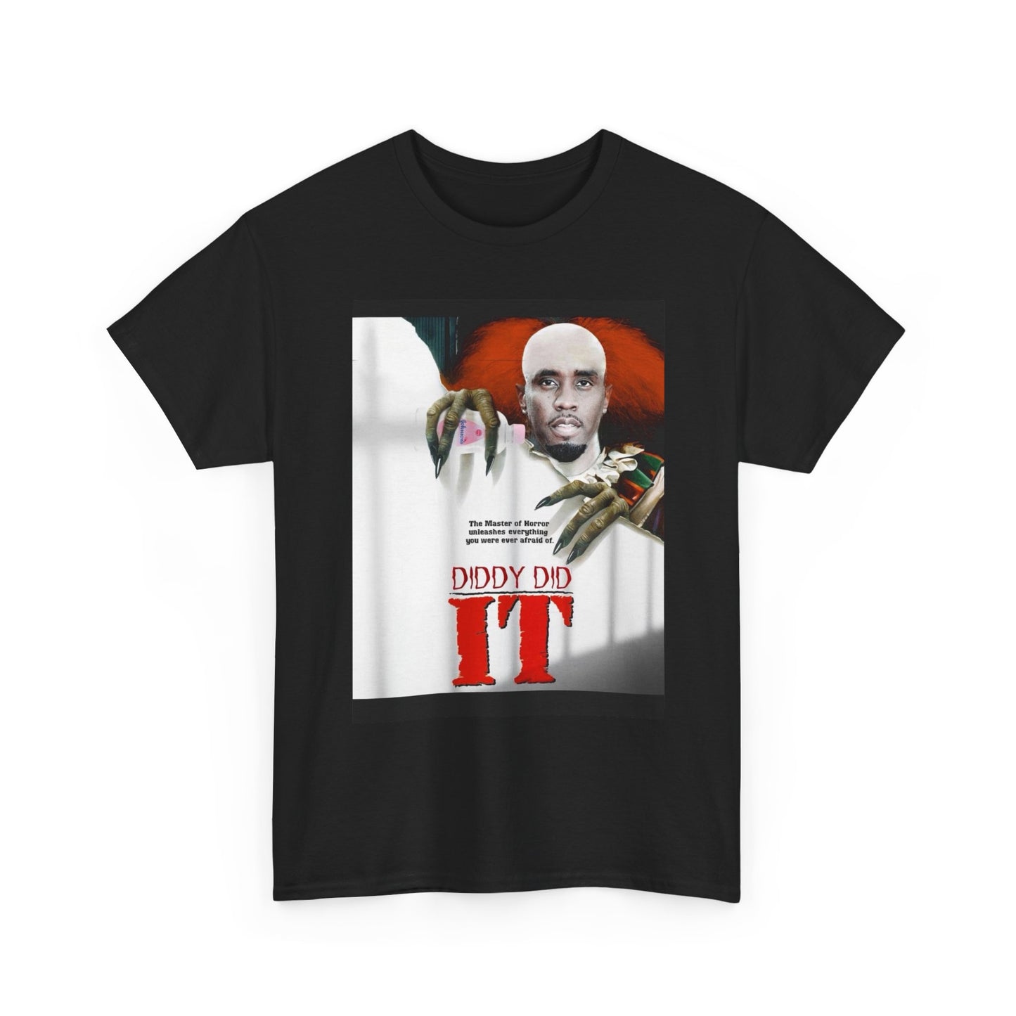 Diddy Did It Funny Jokes Graphic T Shirt NEW ADULT TEE VINTAGE