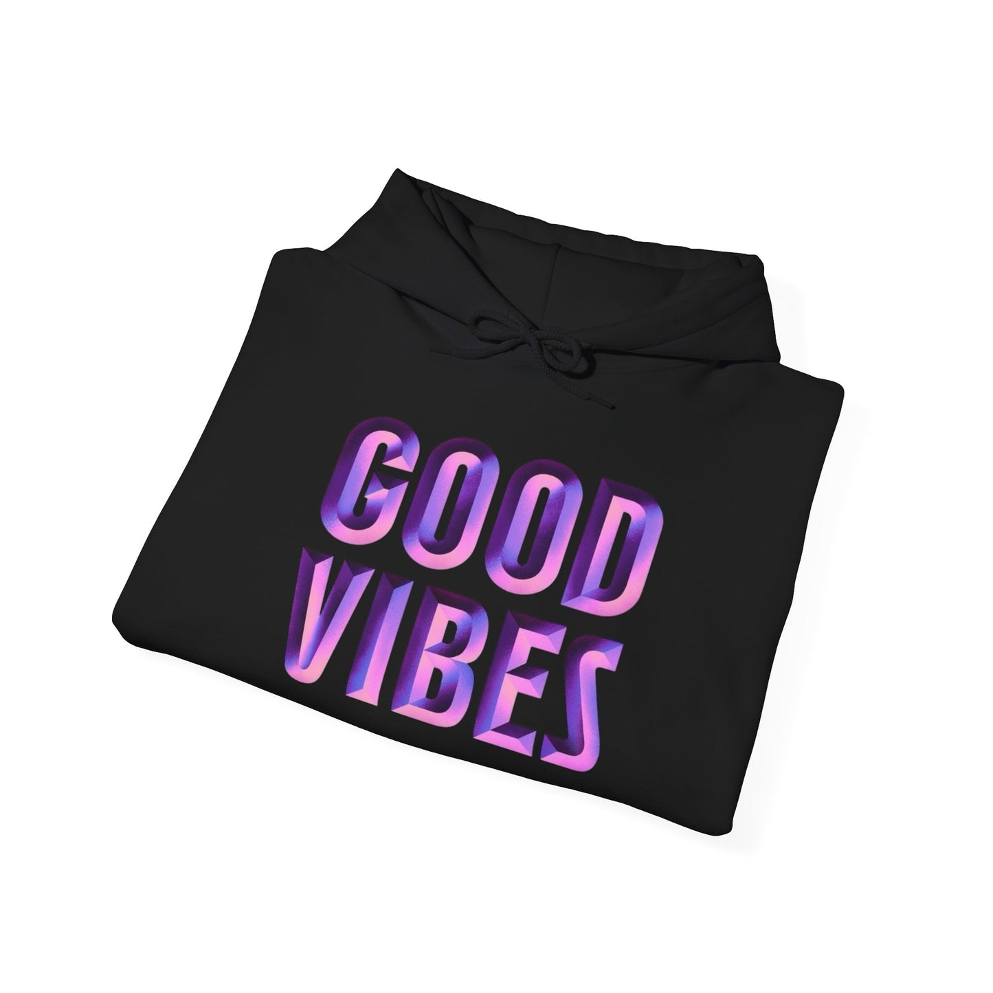 Good Vibes Graphic Hoodie Unisex Heavy Blend™ Hooded Sweatshirt