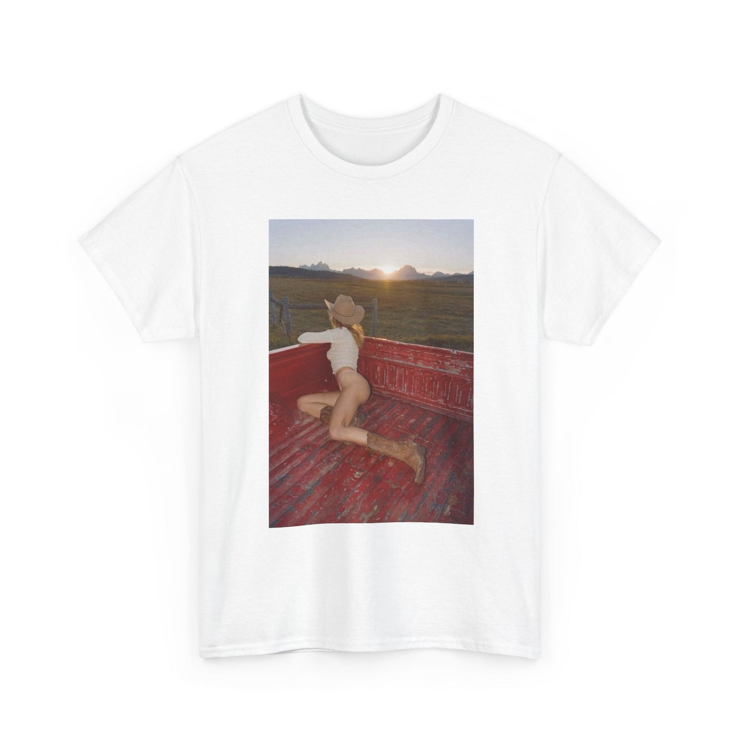 American Dream Pickup Truck Vintage Graphic T-Shirt, Unisex Cotton Shirt