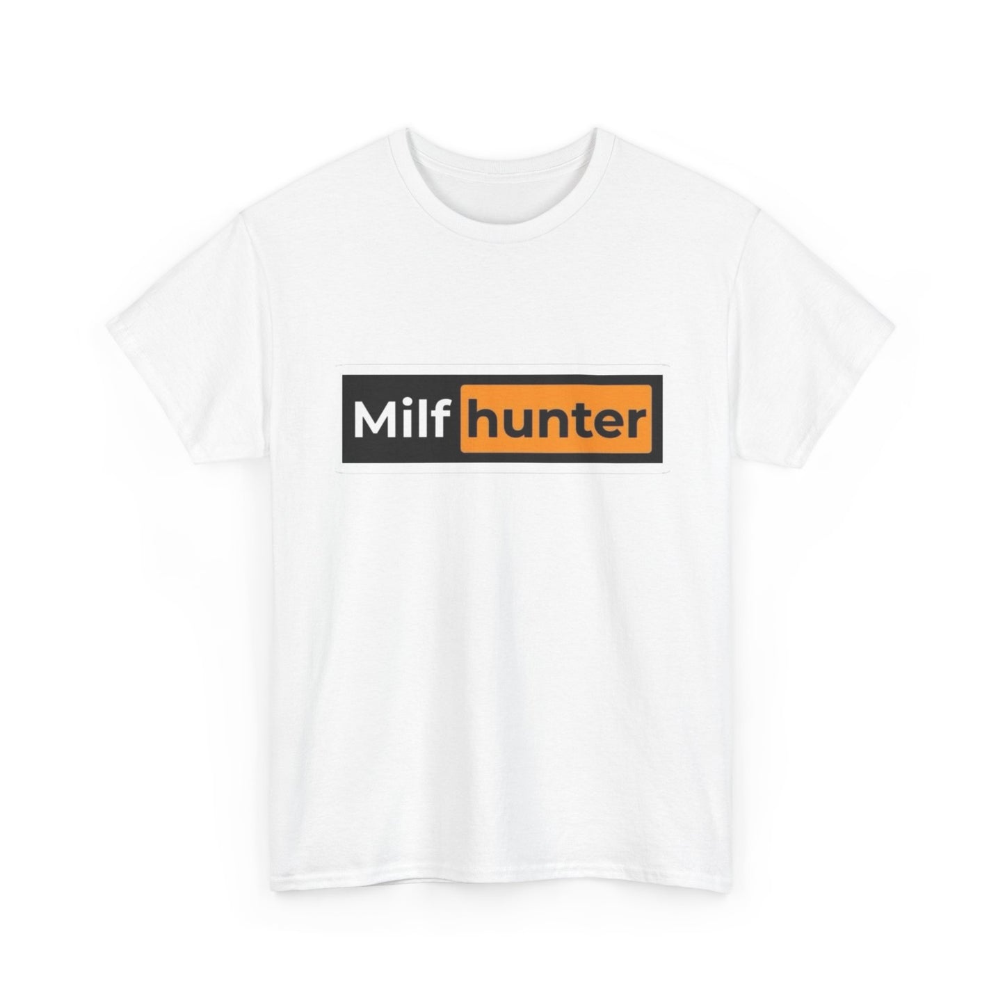 Milfhunter Funny Onlyfans Jokes Graphic T Shirt Unisex Heavy Cotton Tee NEW