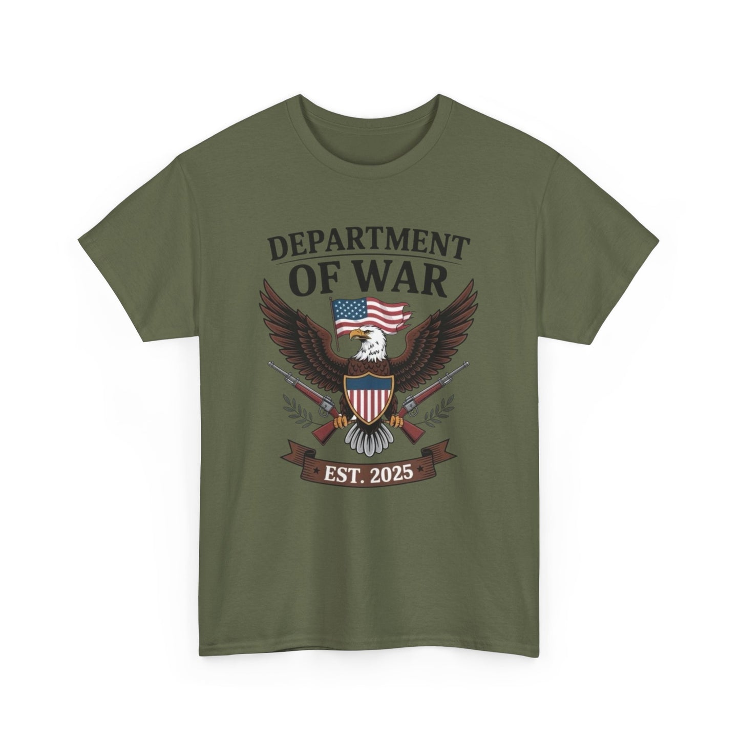Department Of War Graphic T Shirt NEW ADULT Tee