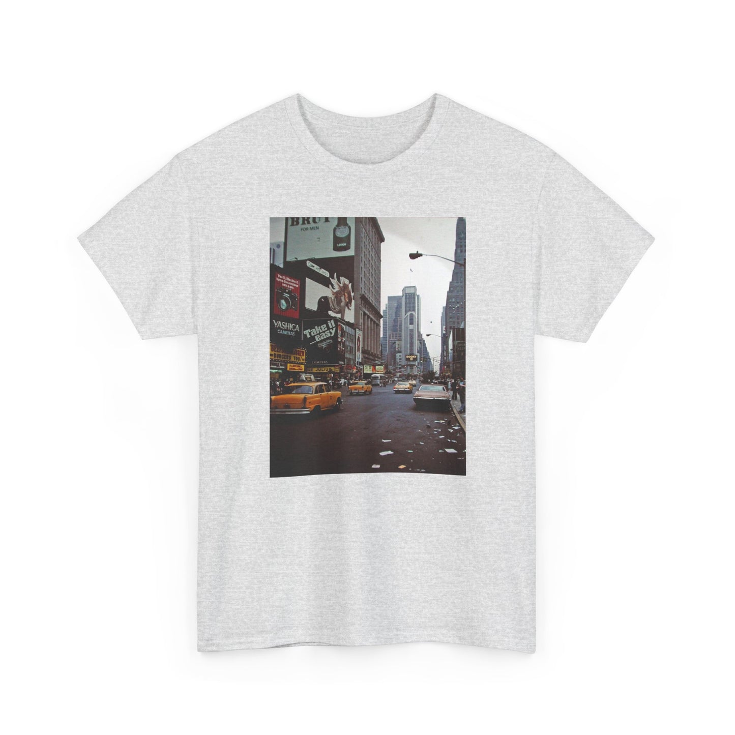 New York retro vintage supreme style Heavy Cotton Tee
