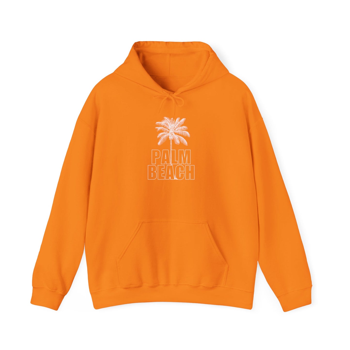 Palm Beach Florida Graphic Hoodie Heavy Blend Sweatshirt NEW