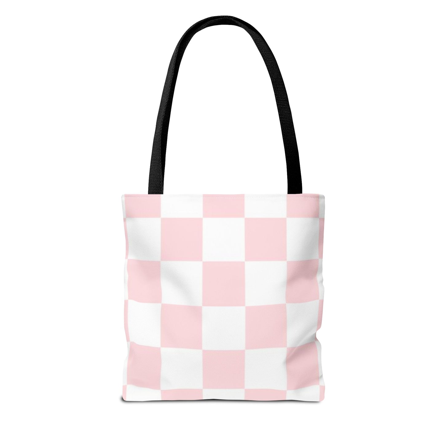 Pink And White Brand New Tote Bag (AOP)
