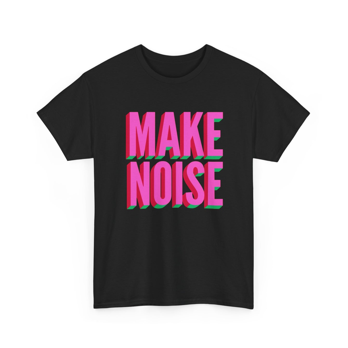 Make Noise Graphic T Shirt NEW Adult Cotton
