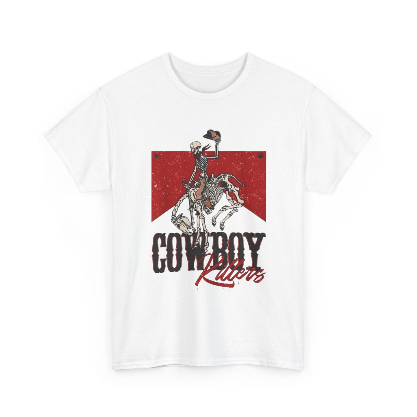 Cigarette Cowboy Killers Graphic T Shirt Unisex Heavy Cotton Tee